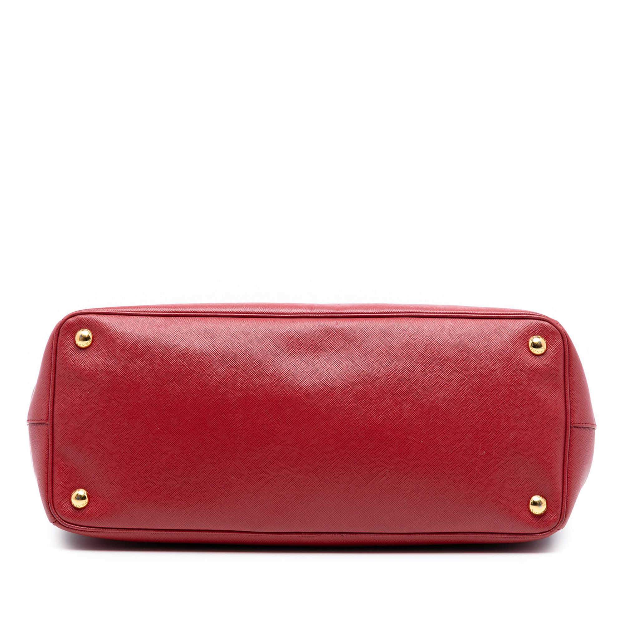 Prada Prada Large Saffiano Lux Galleria Double Zip Satchel Size ONE SIZE - 3 Thumbnail