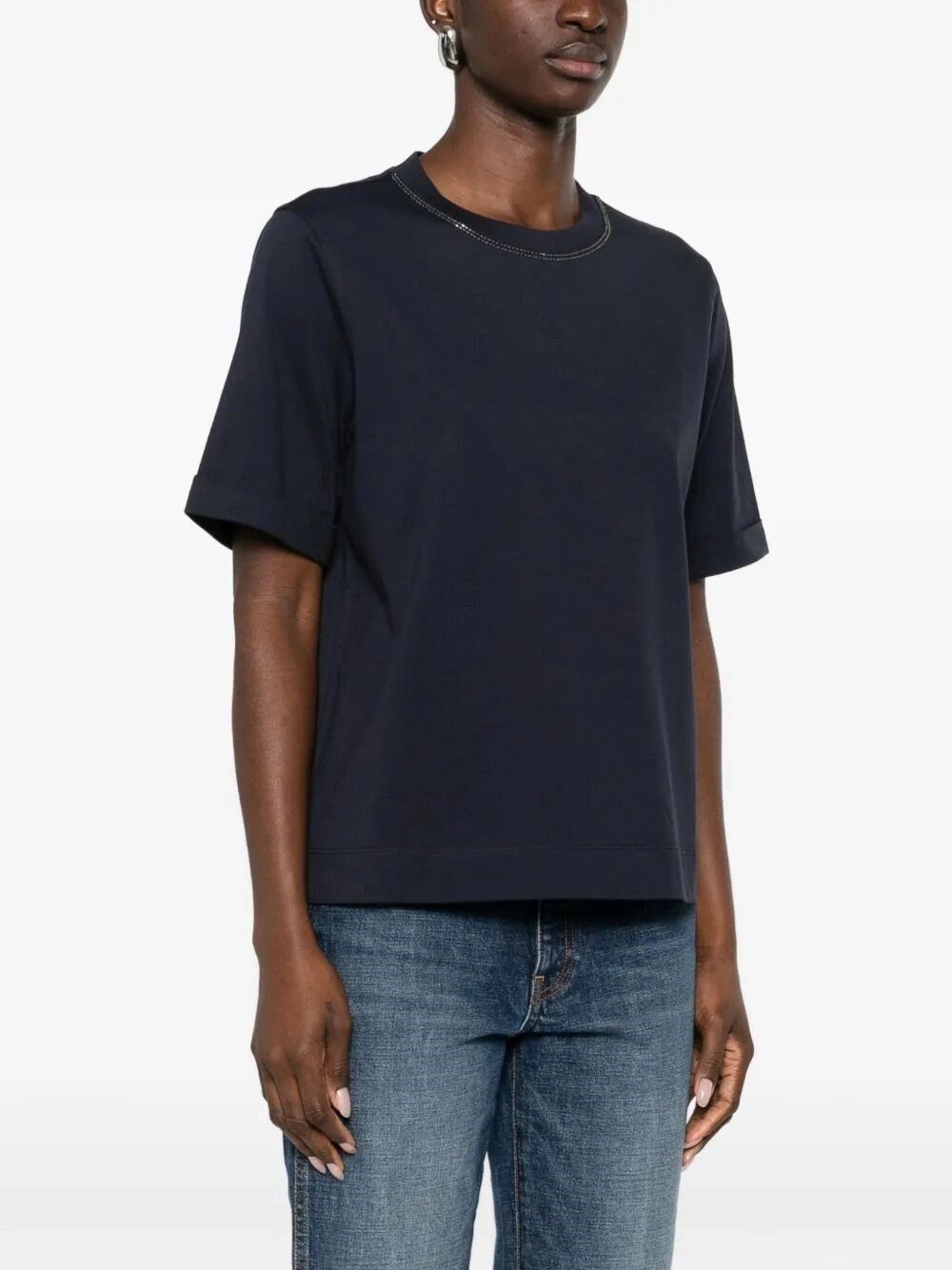 Brunello Cucinelli T-Shirt Size S / US 4 / IT 40 - 3 Thumbnail