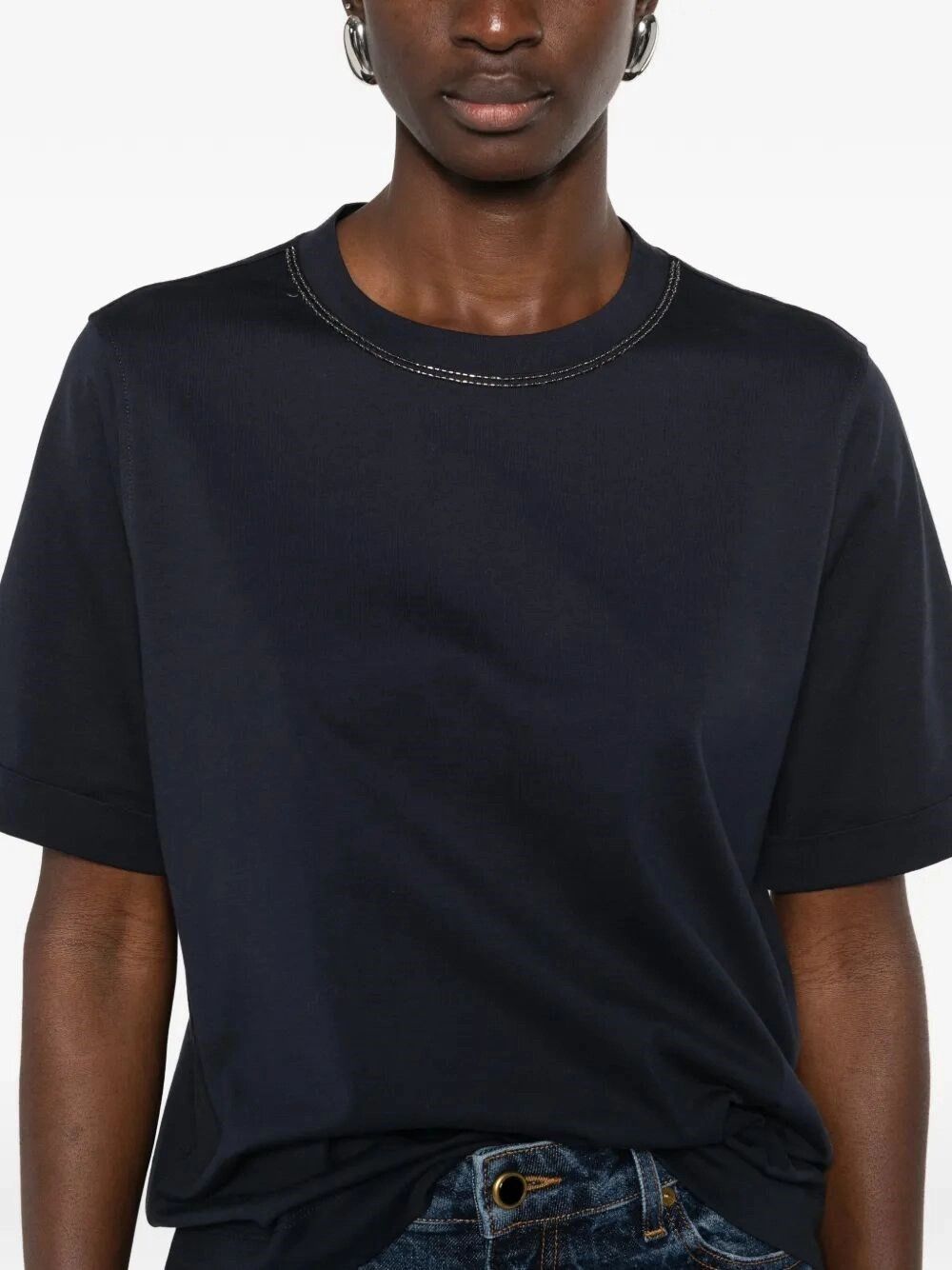 Brunello Cucinelli T-Shirt Size S / US 4 / IT 40 - 5 Thumbnail