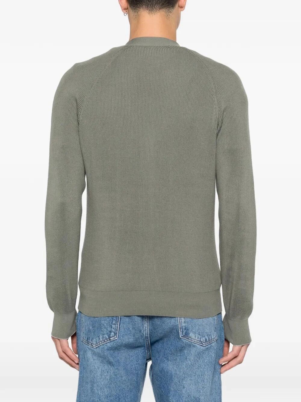 Brunello Cucinelli English Rib Knit Cardigan Size US XL / EU 56 / 4 - 4 Thumbnail
