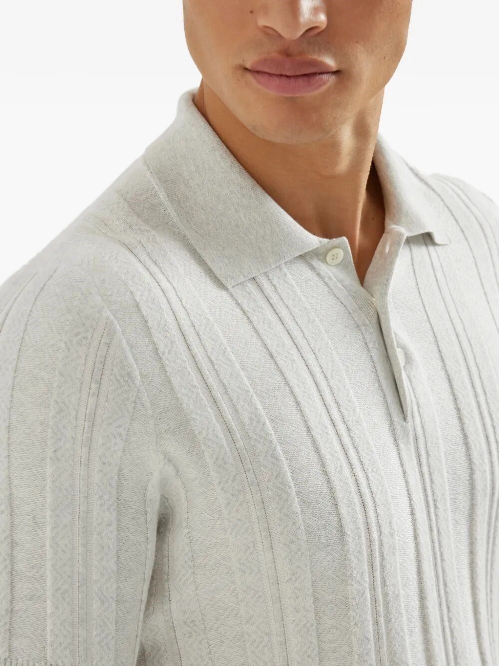 Brunello Cucinelli Short Sleeve Polo Size US XL / EU 56 / 4 - 3 Thumbnail