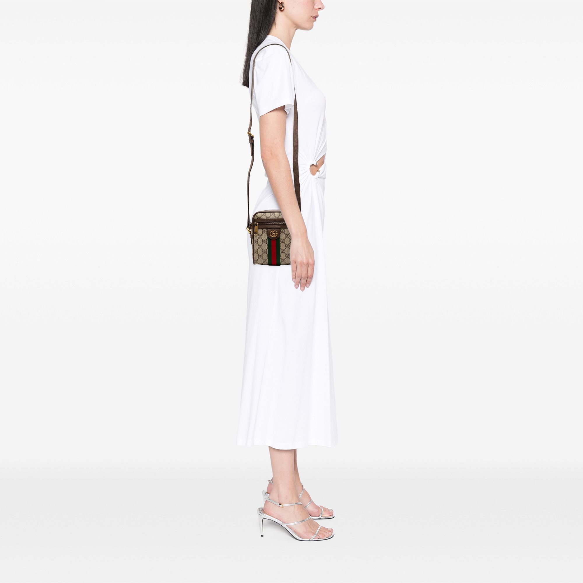 Gucci Mini GG Supreme Ophidia Crossbody