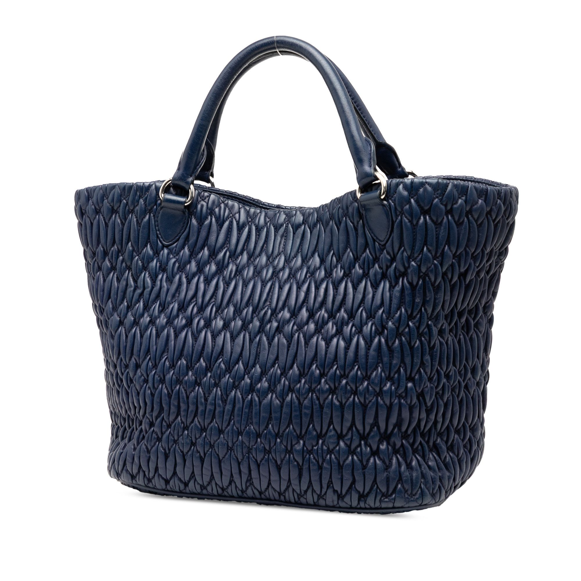 Miu Miu Miu Miu Matelasse Nappa Crystal Satchel Size ONE SIZE - 2 Thumbnail
