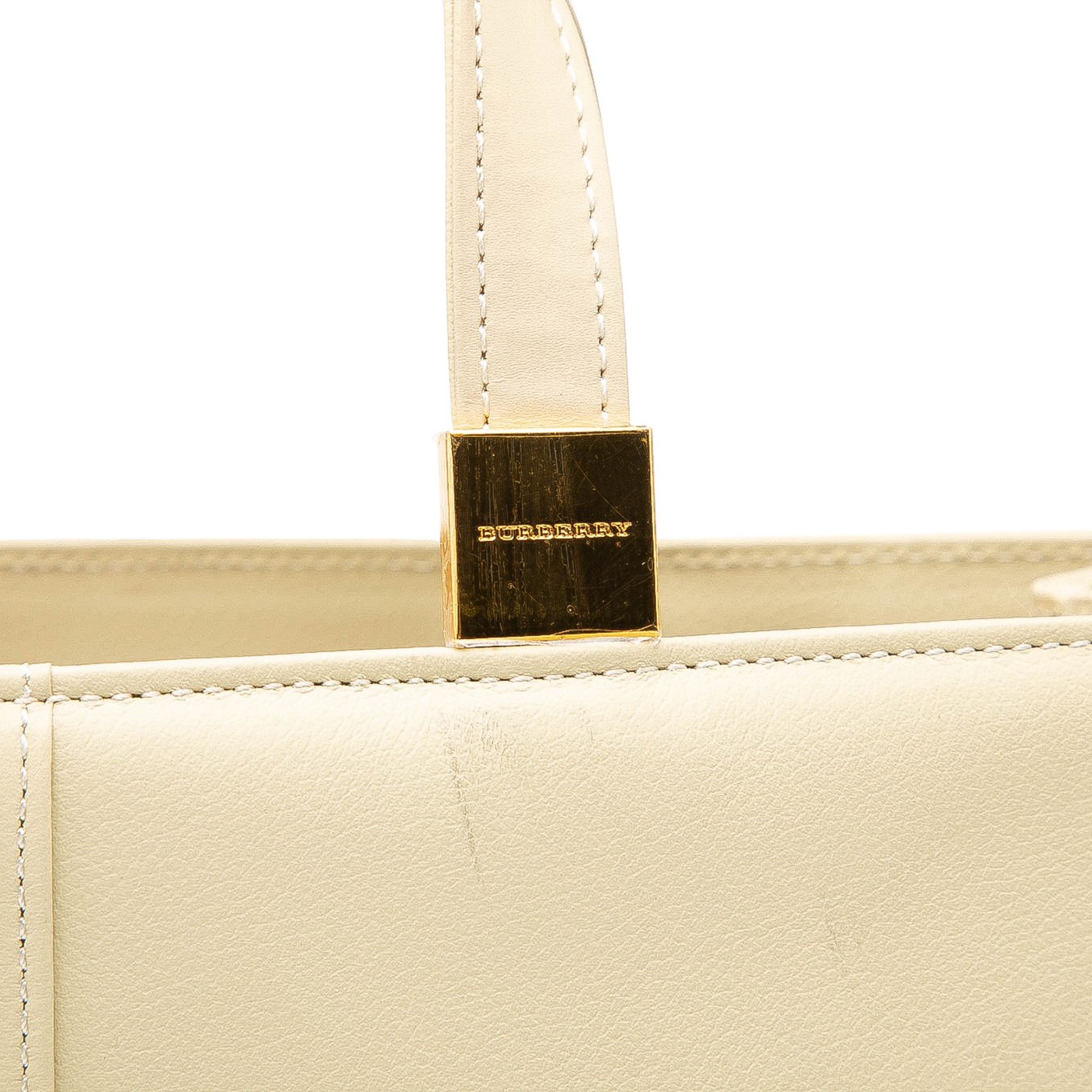 Burberry Burberry Leather Handbag Size ONE SIZE - 6 Thumbnail