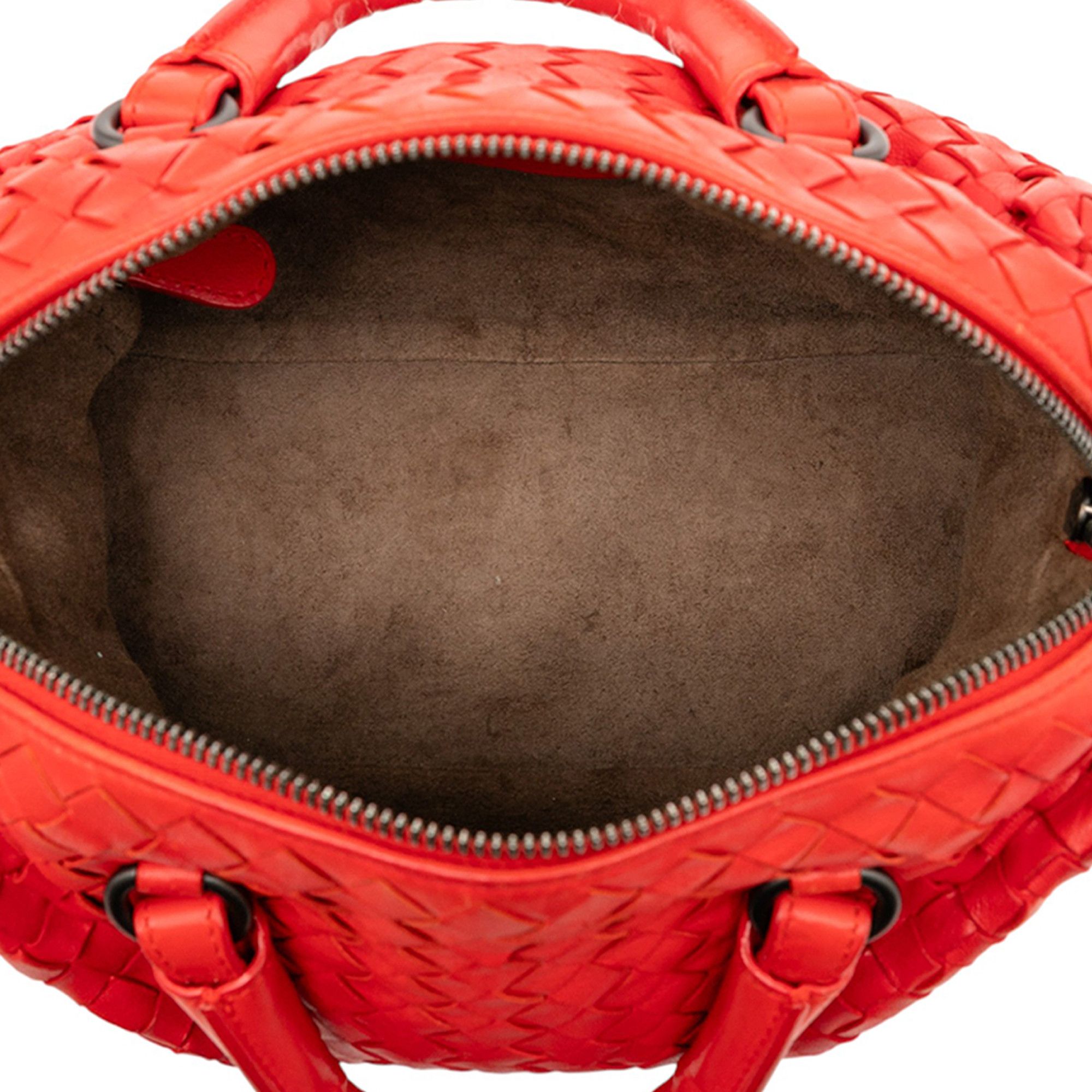 Bottega Veneta Bottega Veneta Mini Nappa Intrecciato Boston Bag Size ONE SIZE - 4 Thumbnail