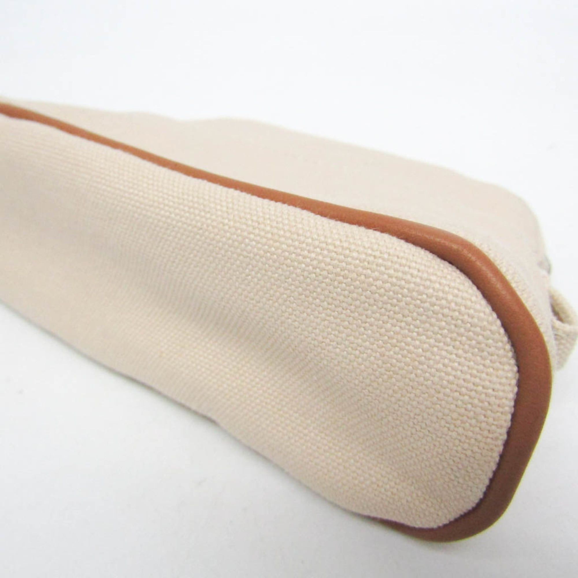 Hermes Hermes Bolide Mini Mini Women's Cotton Pouch Light Beige Size ONE SIZE - 6 Thumbnail