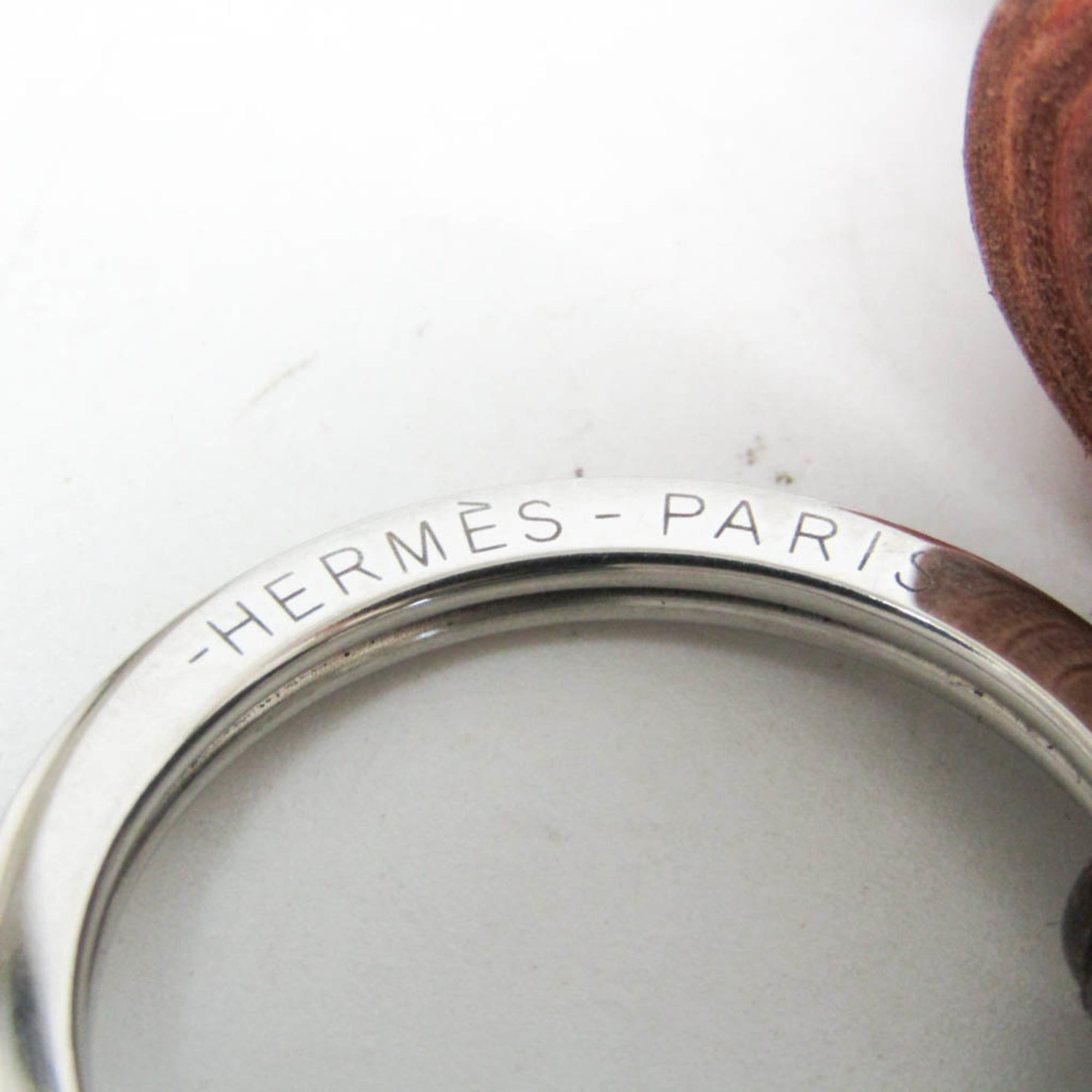 Hermes Hermes Carmen Uno Dos Keyring (Brown,Dark Brown) Size ONE SIZE - 6 Thumbnail