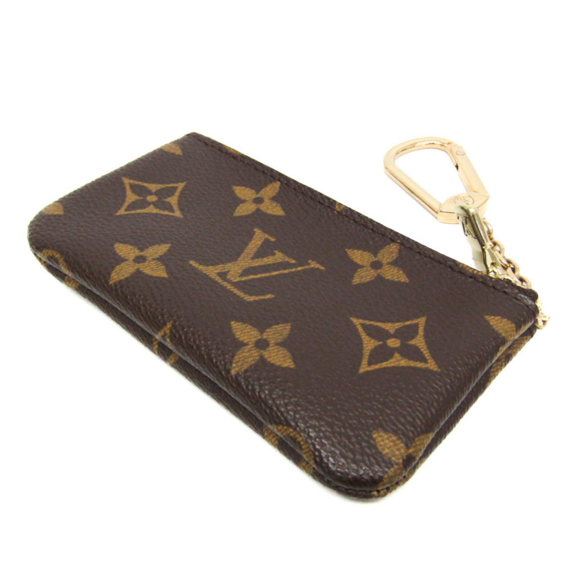 Louis Vuitton Louis Vuitton Monogram Key Case M62650 Men,Women Monogram Coin Purse/coin Case Brown Size ONE SIZE - 2 Thumbnail