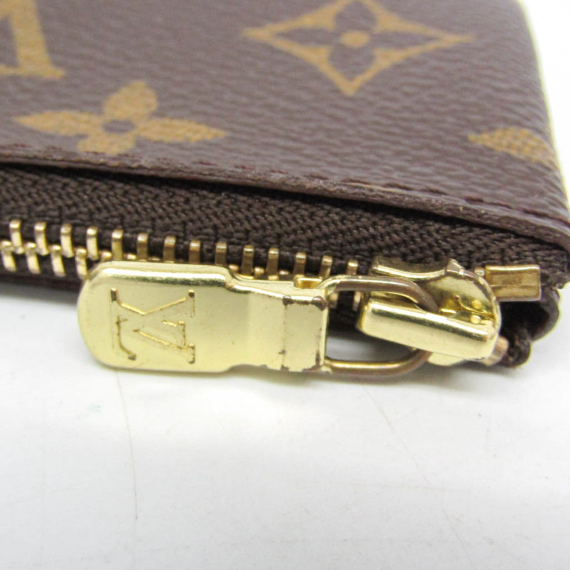 Louis Vuitton Louis Vuitton Monogram Key Case M62650 Men,Women Monogram Coin Purse/coin Case Brown Size ONE SIZE - 6 Thumbnail
