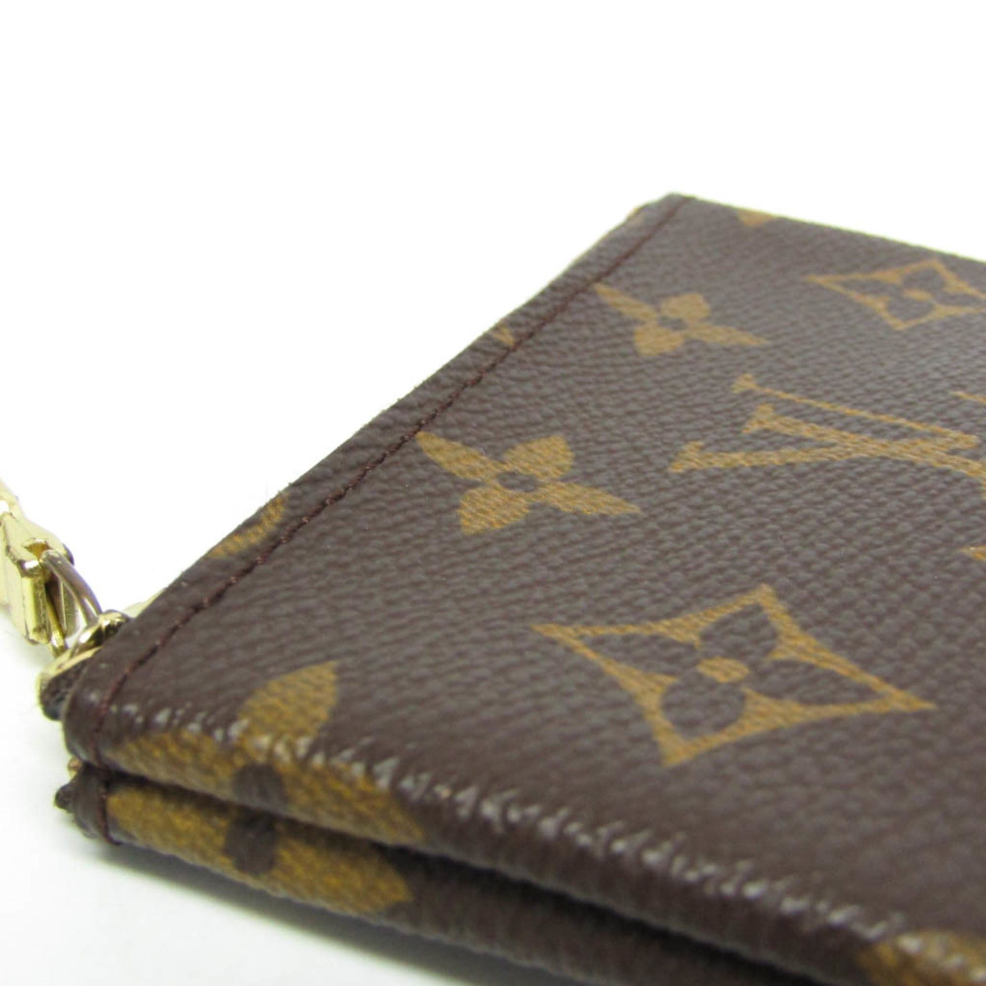 Louis Vuitton Louis Vuitton Monogram Key Case M62650 Men,Women Monogram Coin Purse/coin Case Brown Size ONE SIZE - 5 Thumbnail
