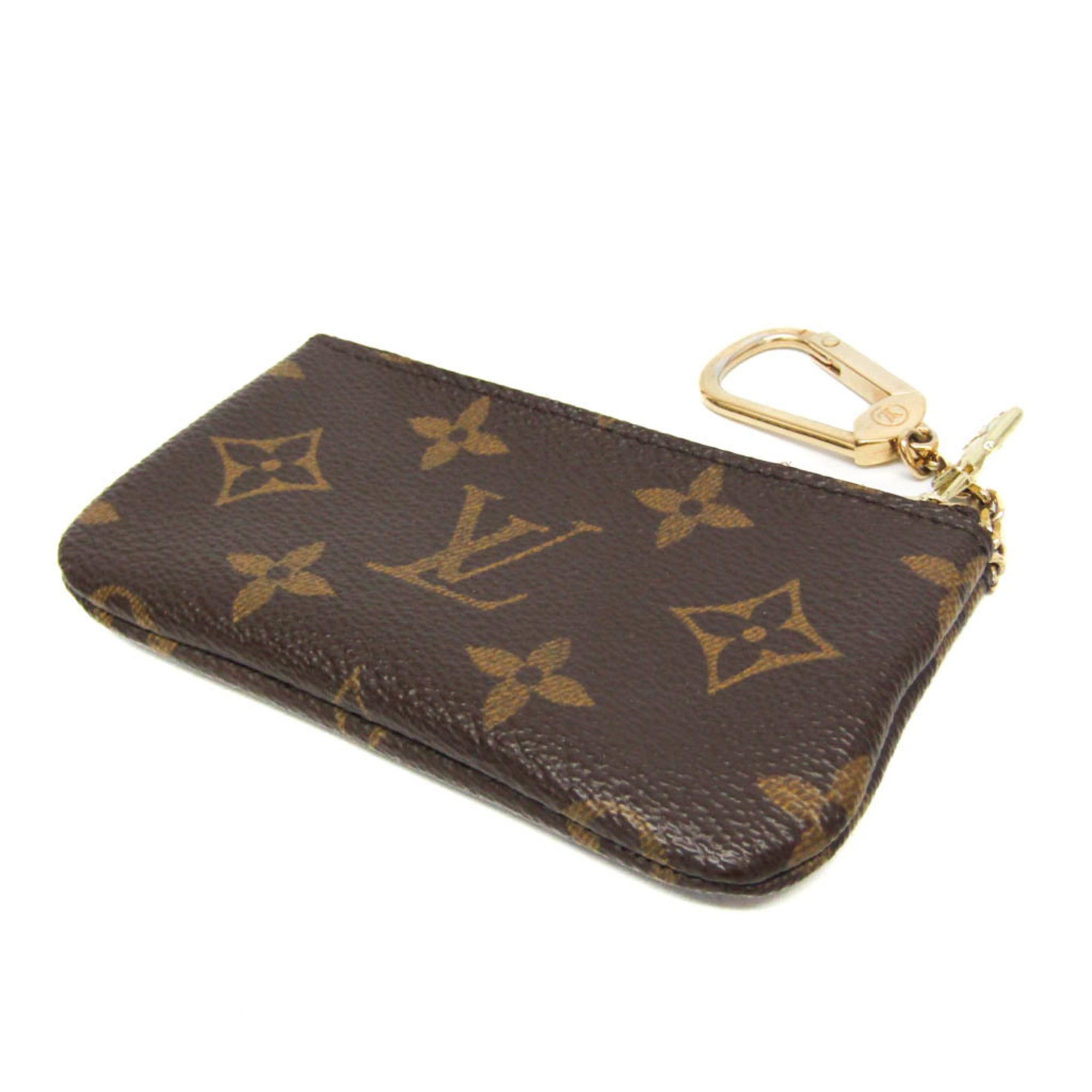 Louis Vuitton Louis Vuitton Monogram Key Case M62650 Men,Women Monogram Coin Purse/coin Case Brown Size ONE SIZE - 2 Thumbnail