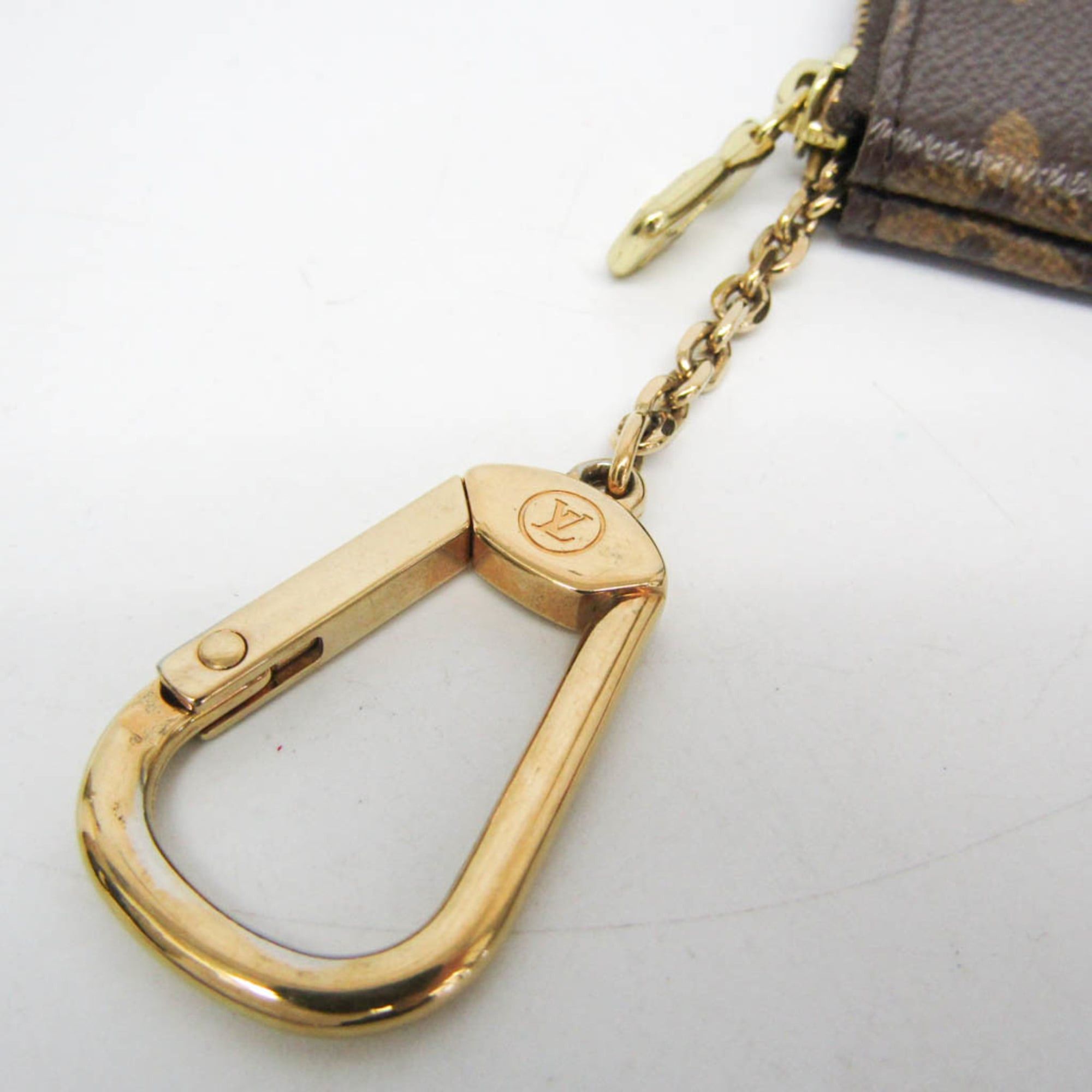 Louis Vuitton Louis Vuitton Monogram Key Case M62650 Men,Women Monogram Coin Purse/coin Case Brown Size ONE SIZE - 4 Thumbnail