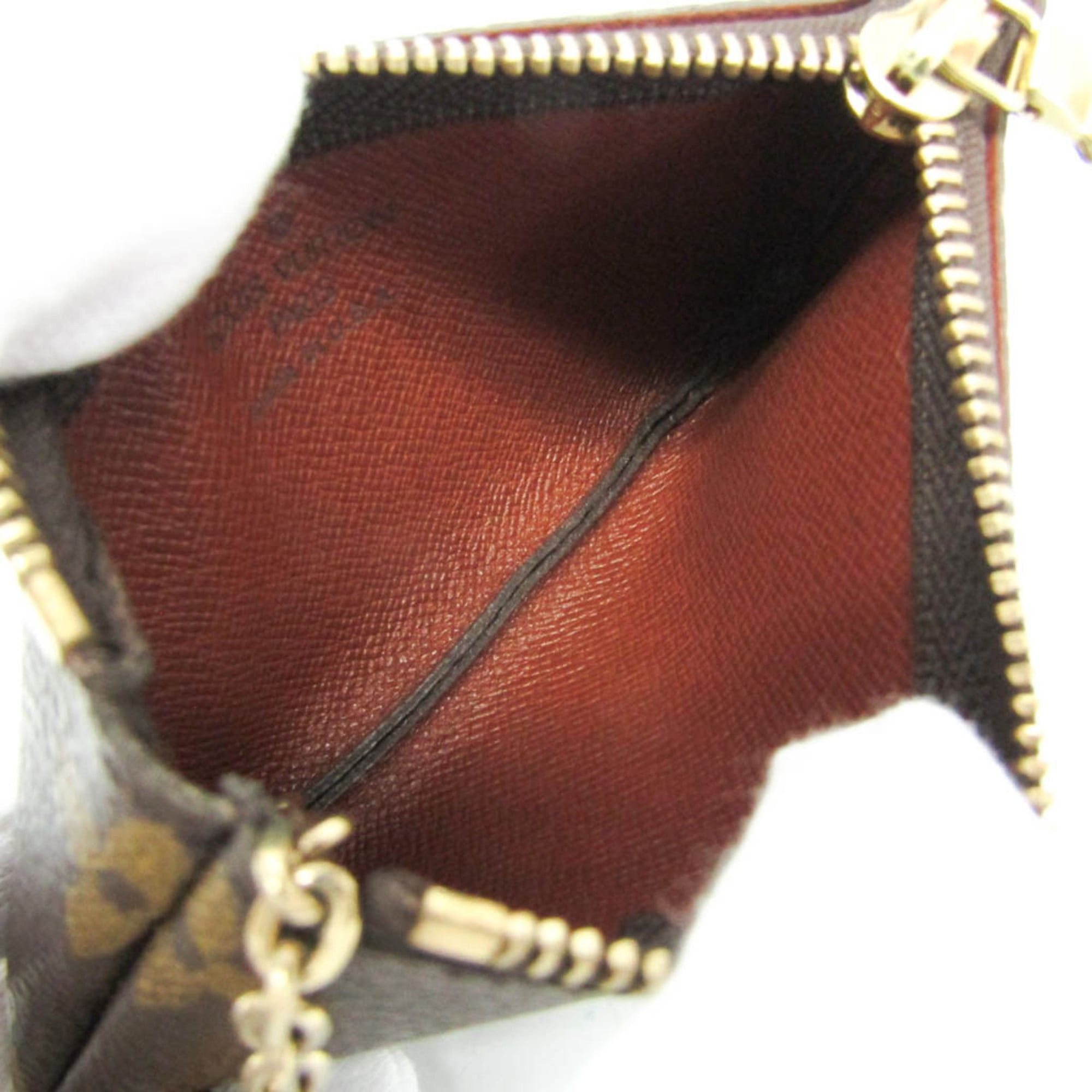 Louis Vuitton Louis Vuitton Monogram Key Case M62650 Men,Women Monogram Coin Purse/coin Case Brown Size ONE SIZE - 3 Thumbnail