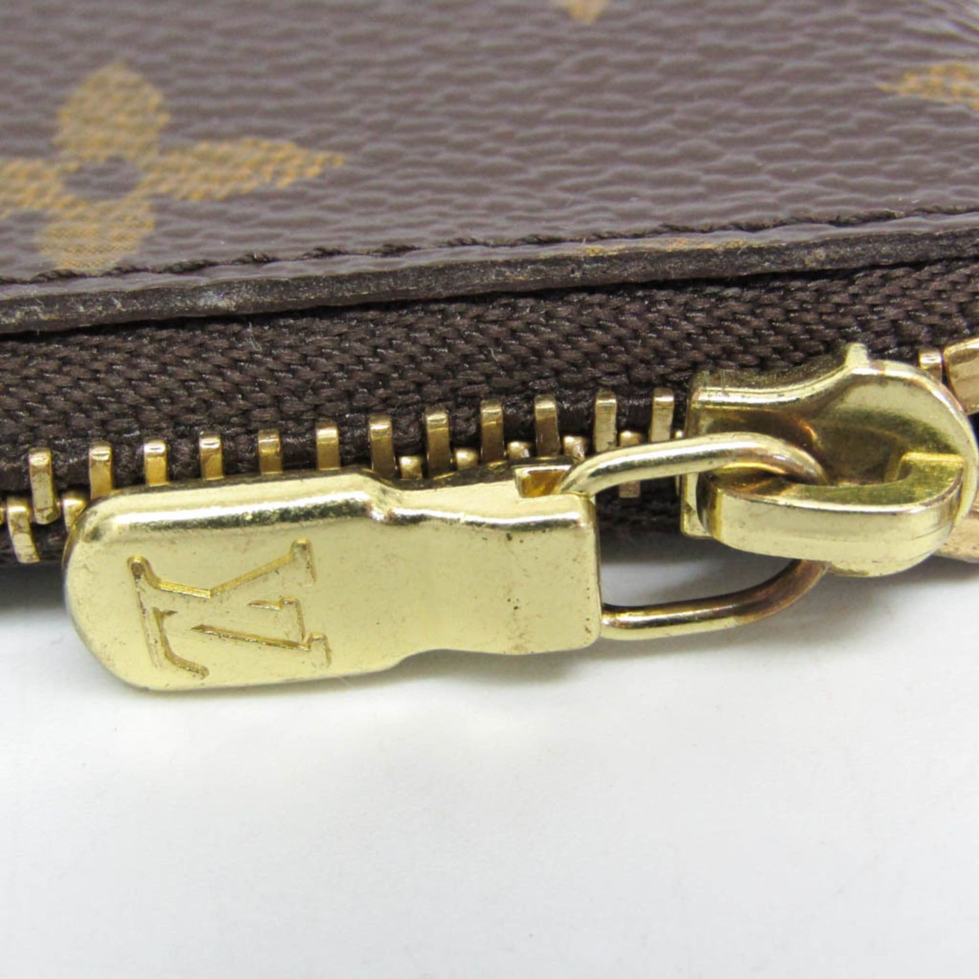 Louis Vuitton Louis Vuitton Monogram Key Case M62650 Men,Women Monogram Coin Purse/coin Case Brown Size ONE SIZE - 5 Thumbnail