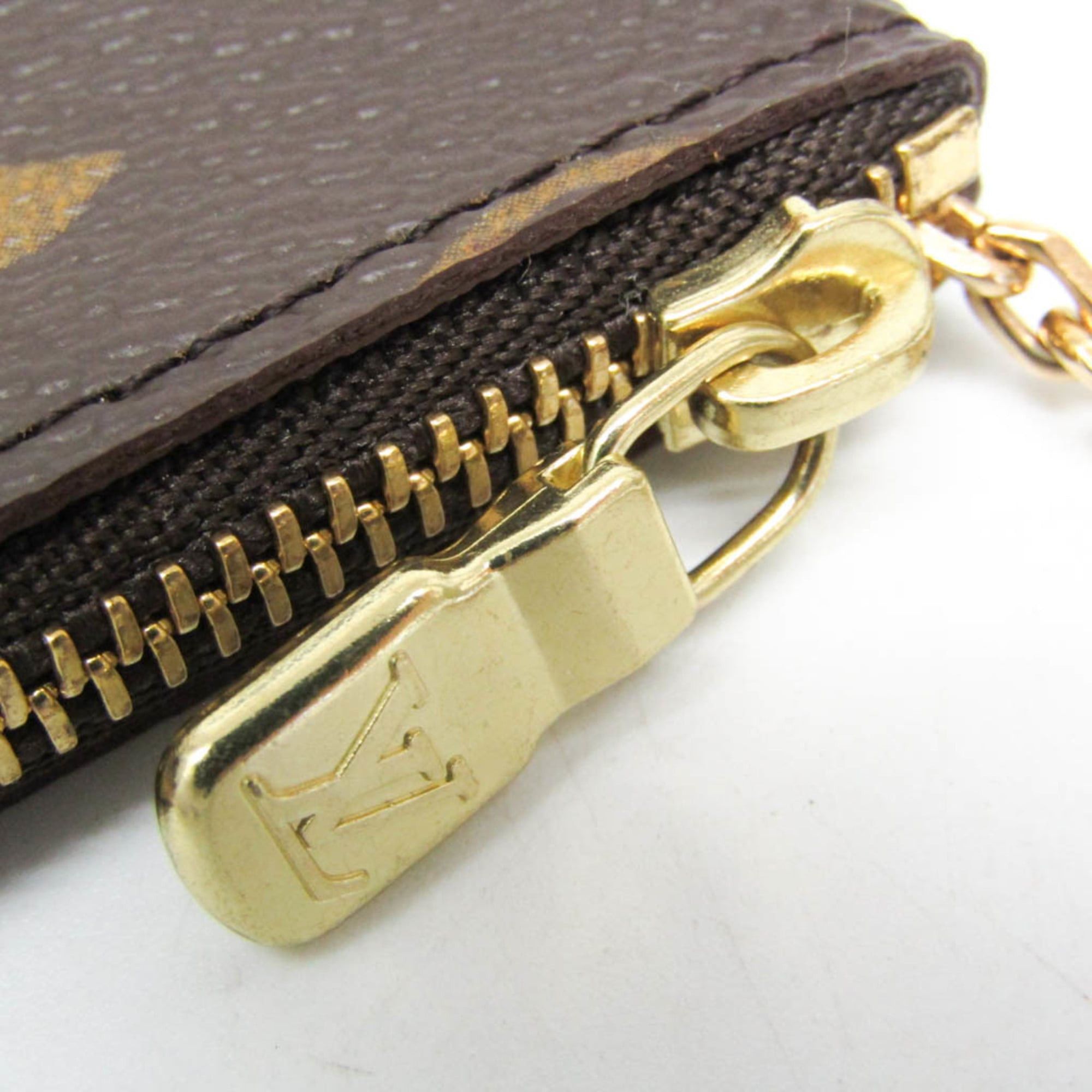 Louis Vuitton Louis Vuitton Monogram Key Pouch M62650 Men,Women Monogram Coin Purse/coin Case Brown Size ONE SIZE - 5 Thumbnail