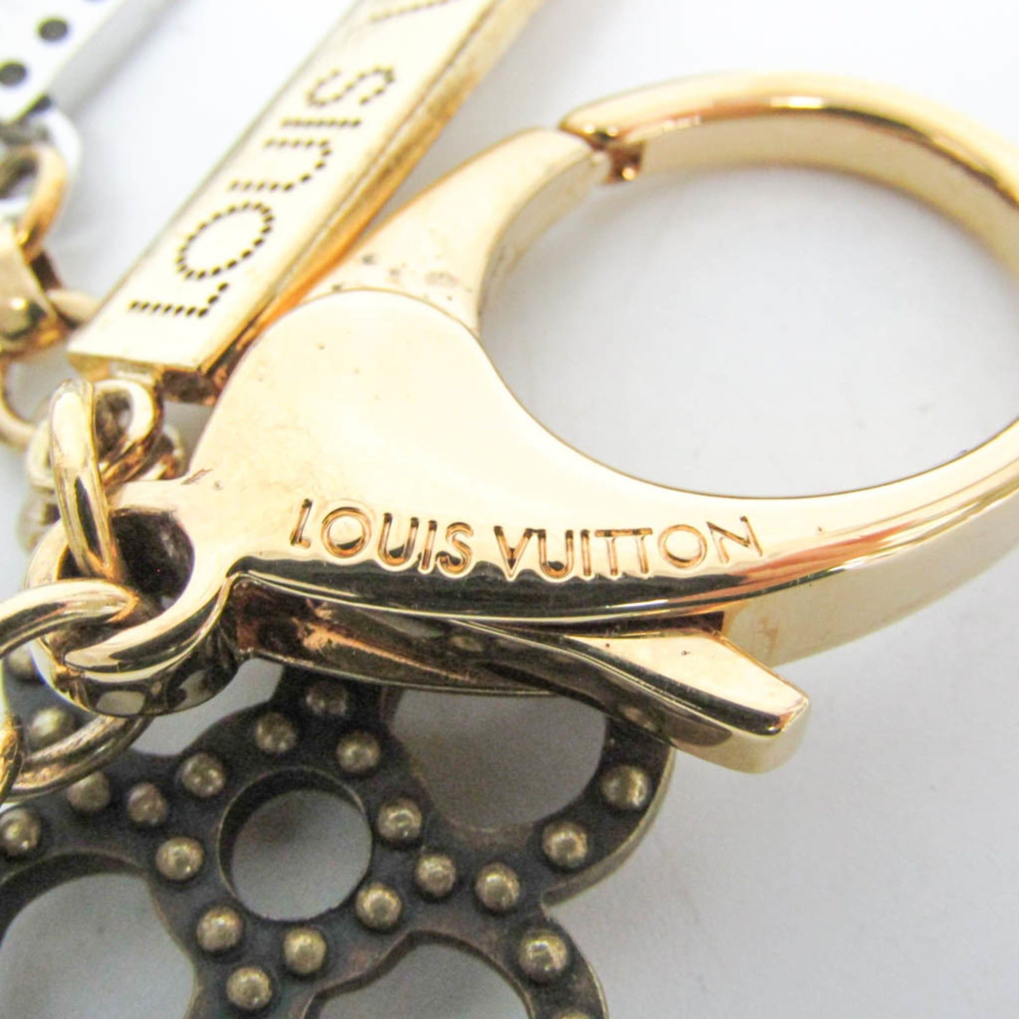 Louis Vuitton Louis Vuitton Bijou Sac Tapage M65090 Keyring (Gold,Silver) Size ONE SIZE - 9 Thumbnail