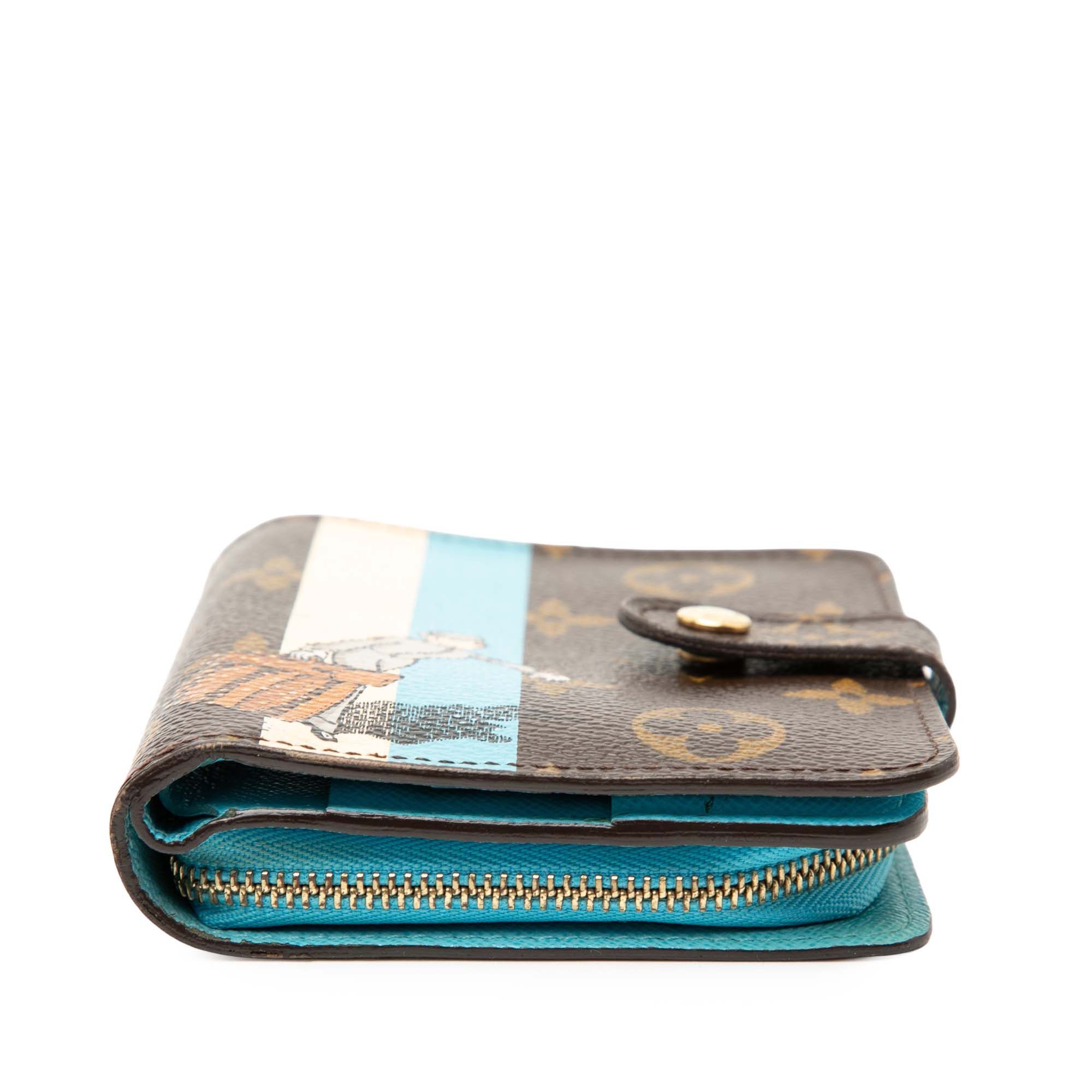 Louis Vuitton Louis Vuitton Monogram Groom Compact Zippy Wallet Size ONE SIZE - 3 Thumbnail