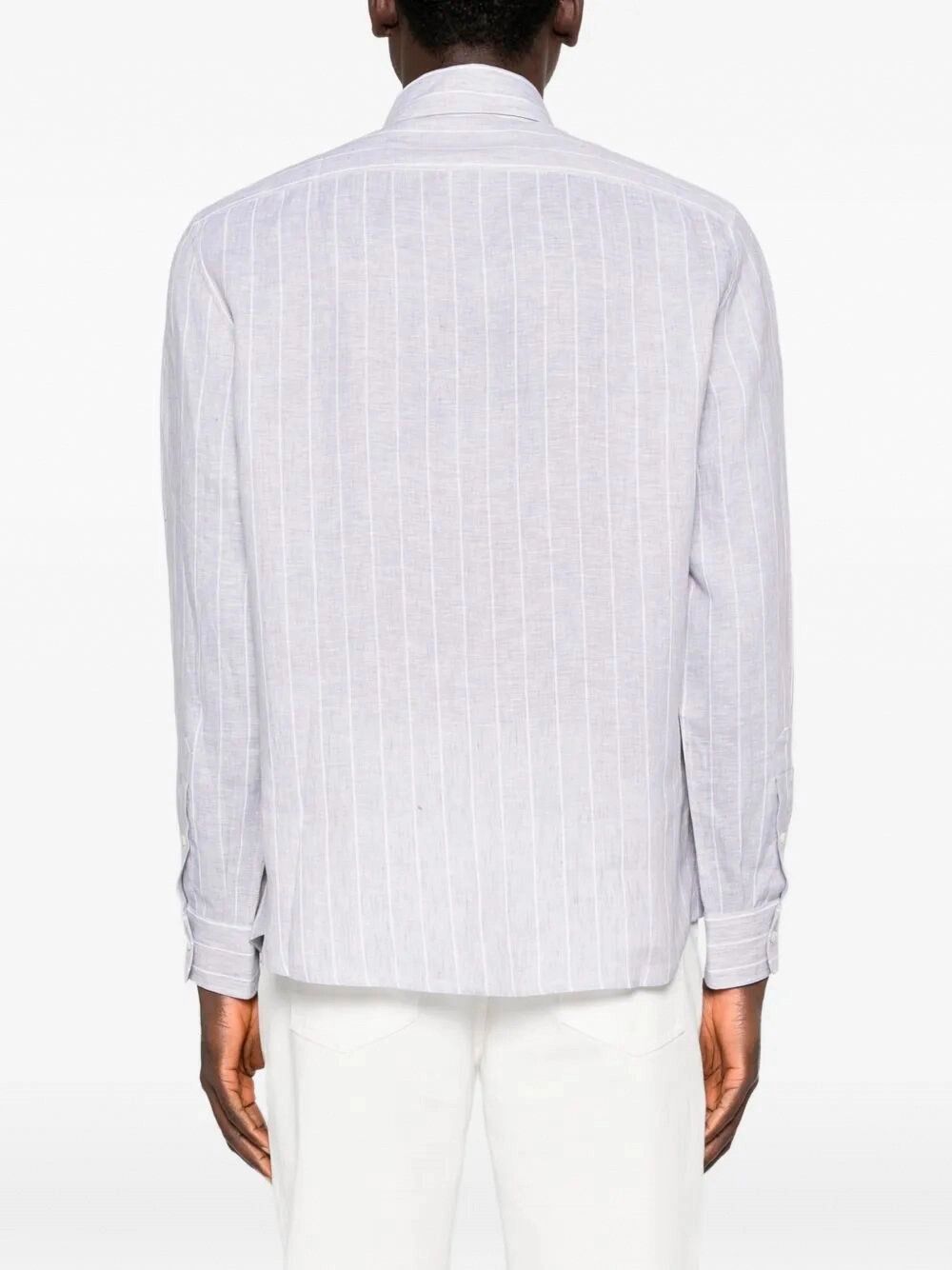 Brunello Cucinelli Linen Shirt Size US XXL / EU 58 / 5 - 5 Thumbnail