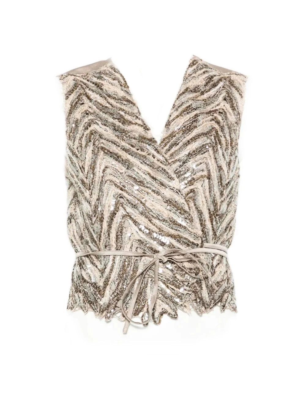Brunello Cucinelli Knitted Vest Size L / US 10 / IT 46 - 5 Thumbnail