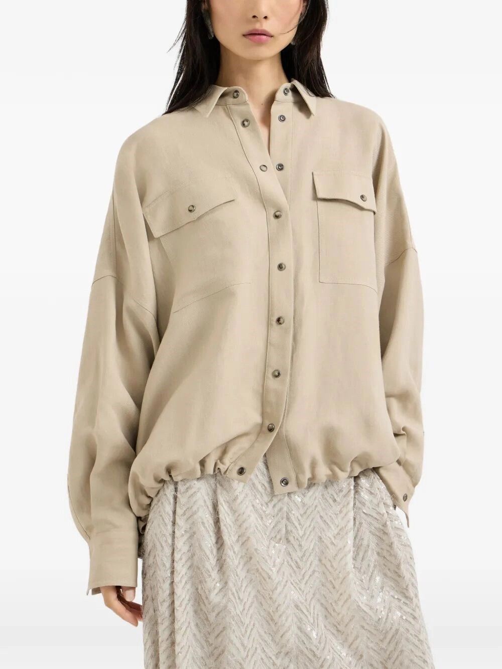 Brunello Cucinelli Shirt Size L / US 10 / IT 46 - 6 Thumbnail