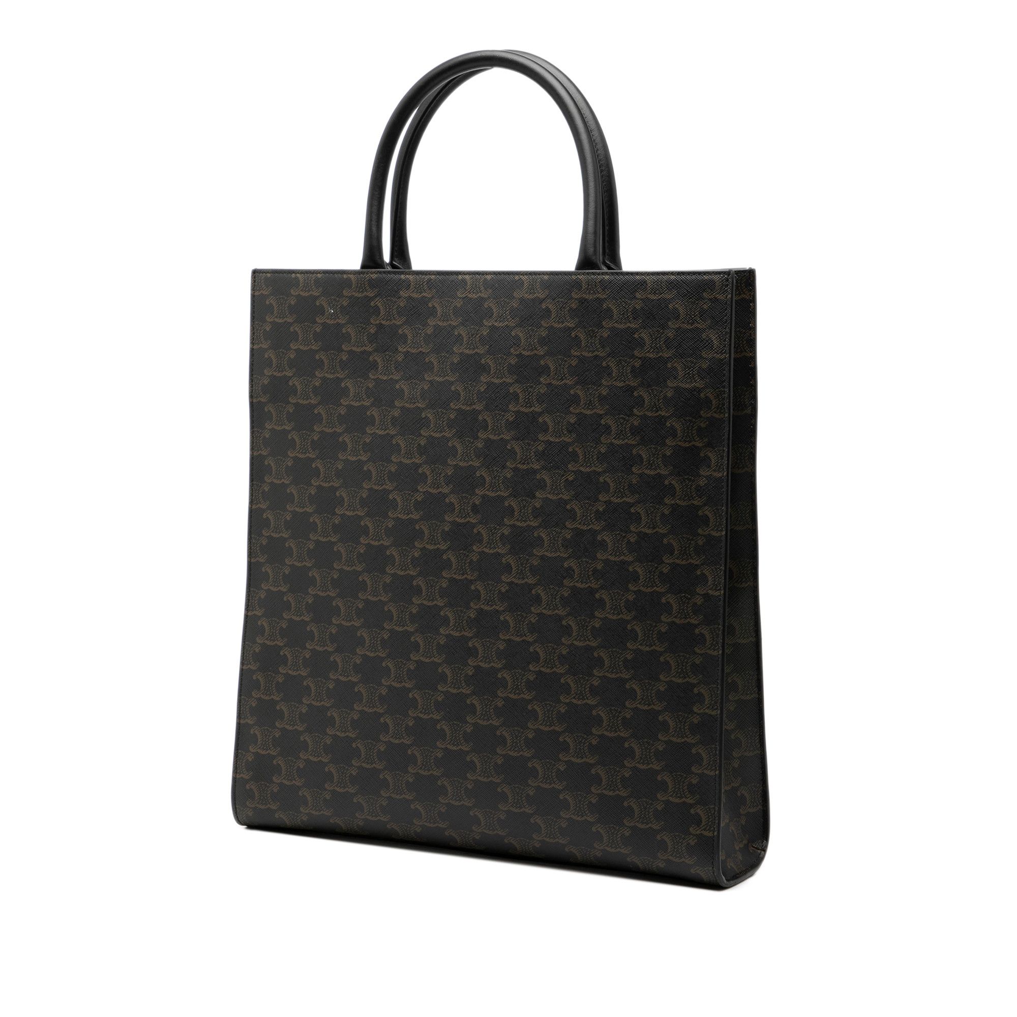 Celine Celine Medium Triomphe Coated Canvas Vertical Cabas Tote Size ONE SIZE - 2 Thumbnail