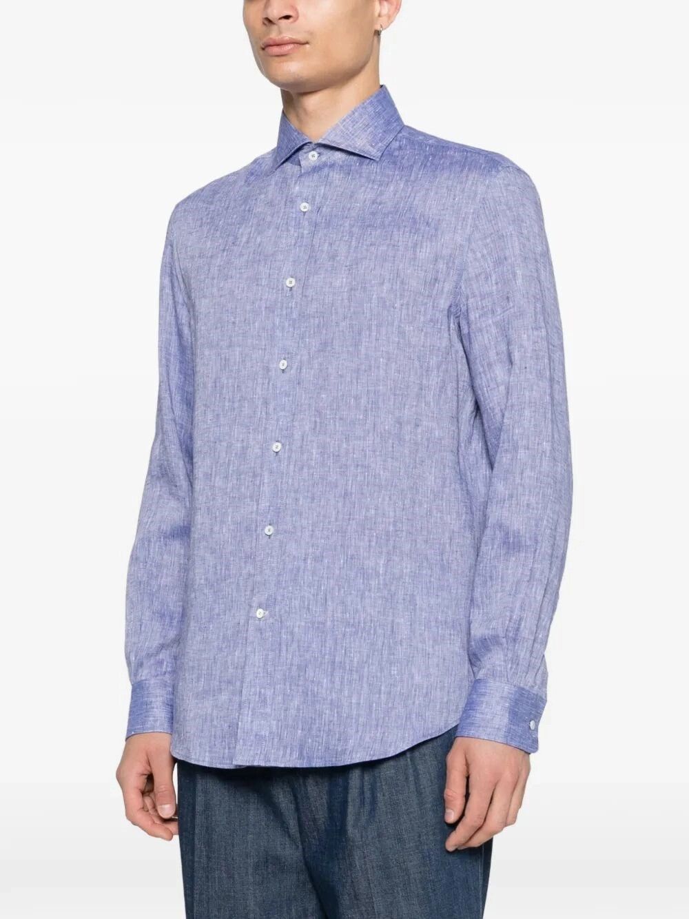 Brunello Cucinelli Linen Shirt Size US XL / EU 56 / 4 - 4 Thumbnail