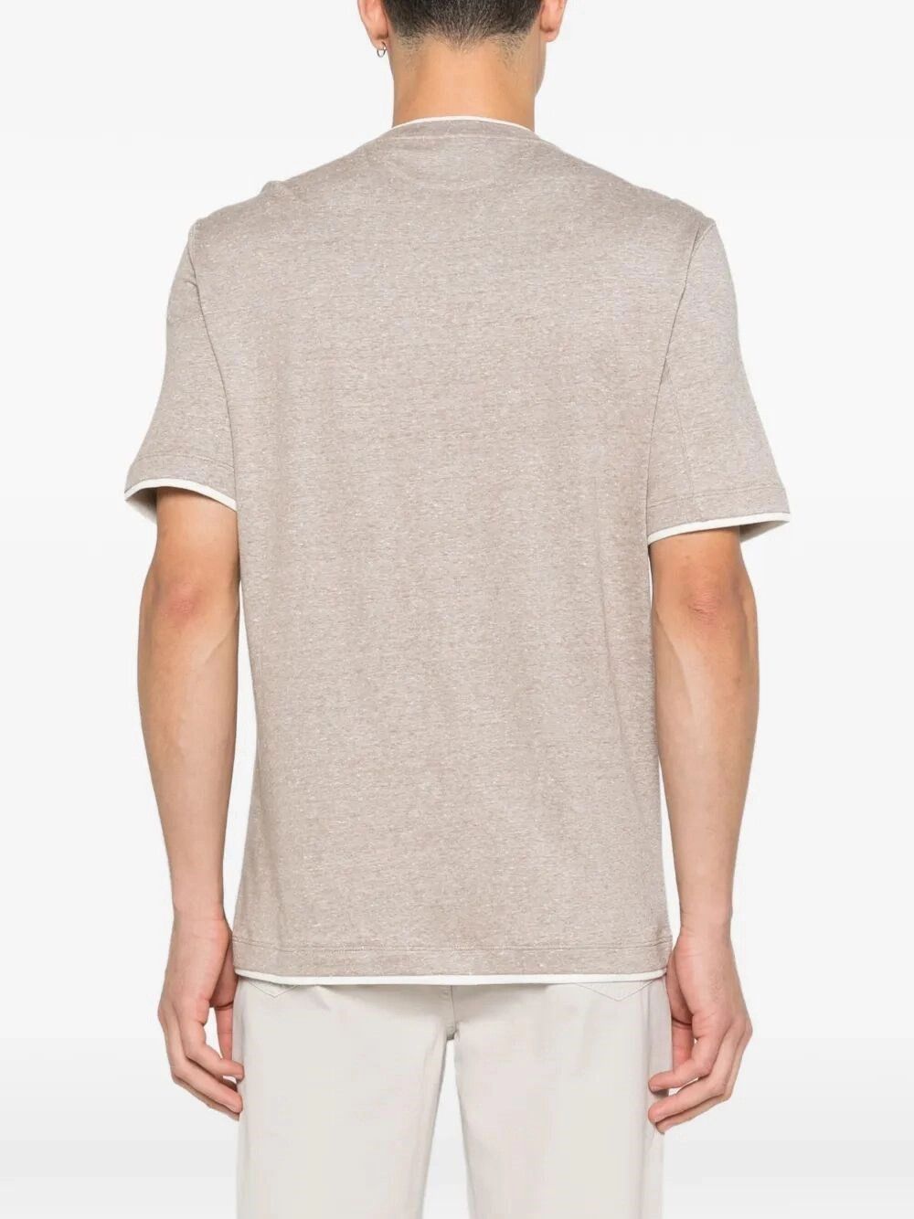 Brunello Cucinelli T-Shirt With Faux-Layering Size US XS / EU 42 / 0 - 3 Thumbnail