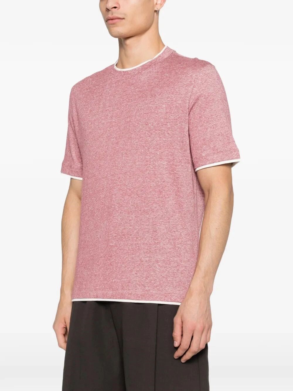 Brunello Cucinelli T-Shirt With Faux-Layering Size US L / EU 52-54 / 3 - 3 Thumbnail
