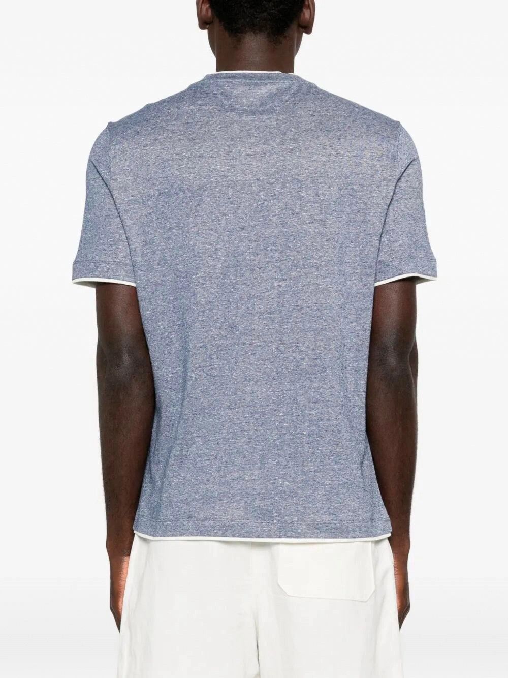 Brunello Cucinelli T-Shirt With Faux-Layering Size US XXL / EU 58 / 5 - 5 Thumbnail