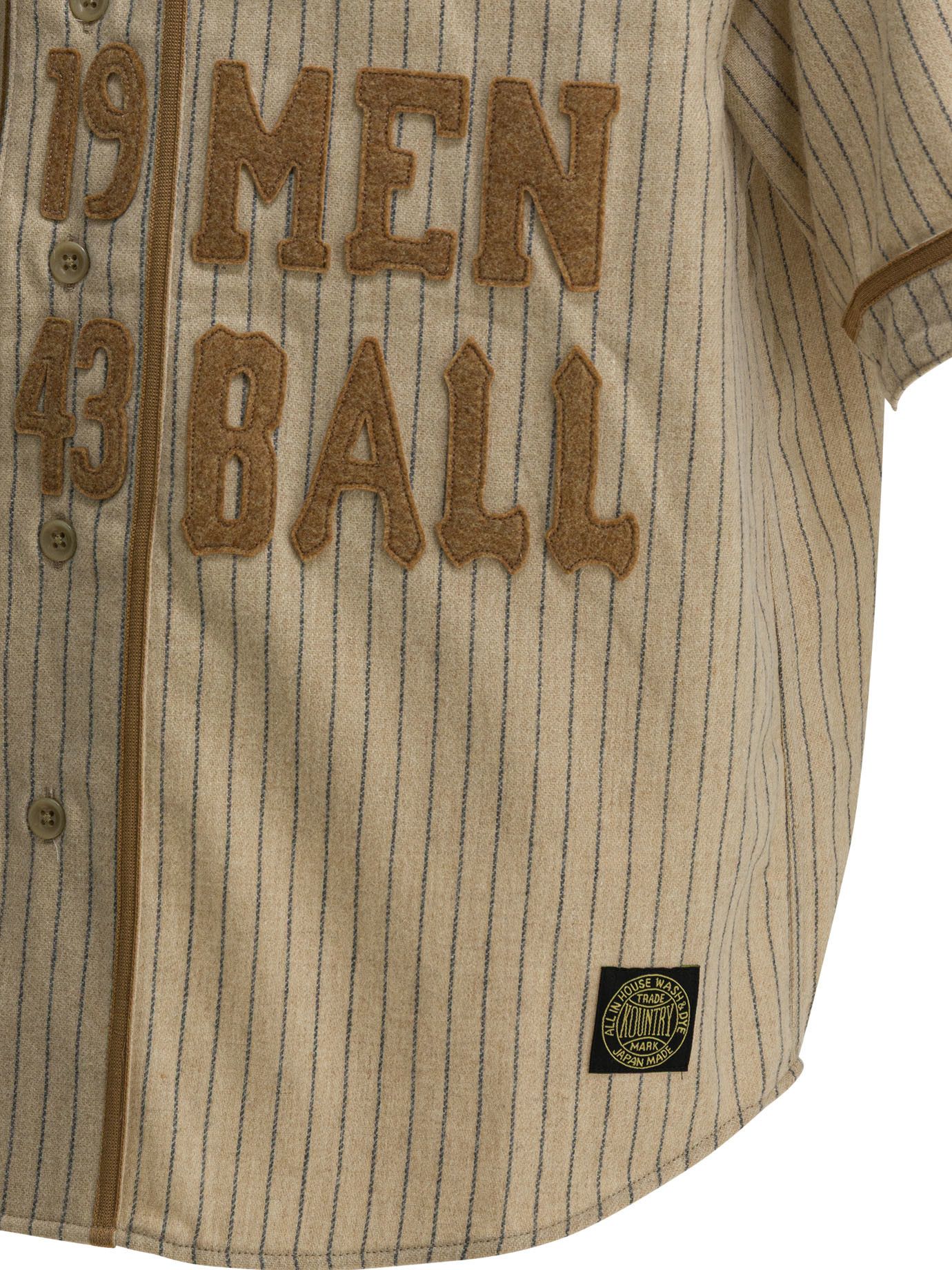 Kapital Kapital Great Women Baseball Shirt In Wool tag size 3 Men - USA Duties Paid Size US L / EU 52-54 / 3 - 4 Thumbnail