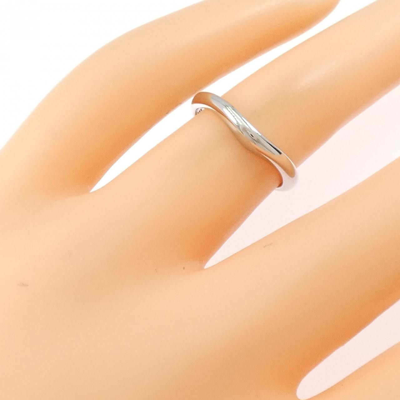 Bvlgari Bvlgari Bvlgari Wedding Platinum950 Ring Size 8 Precious Metal Ring DUTY FREE for USA Size ONE SIZE - 5 Thumbnail