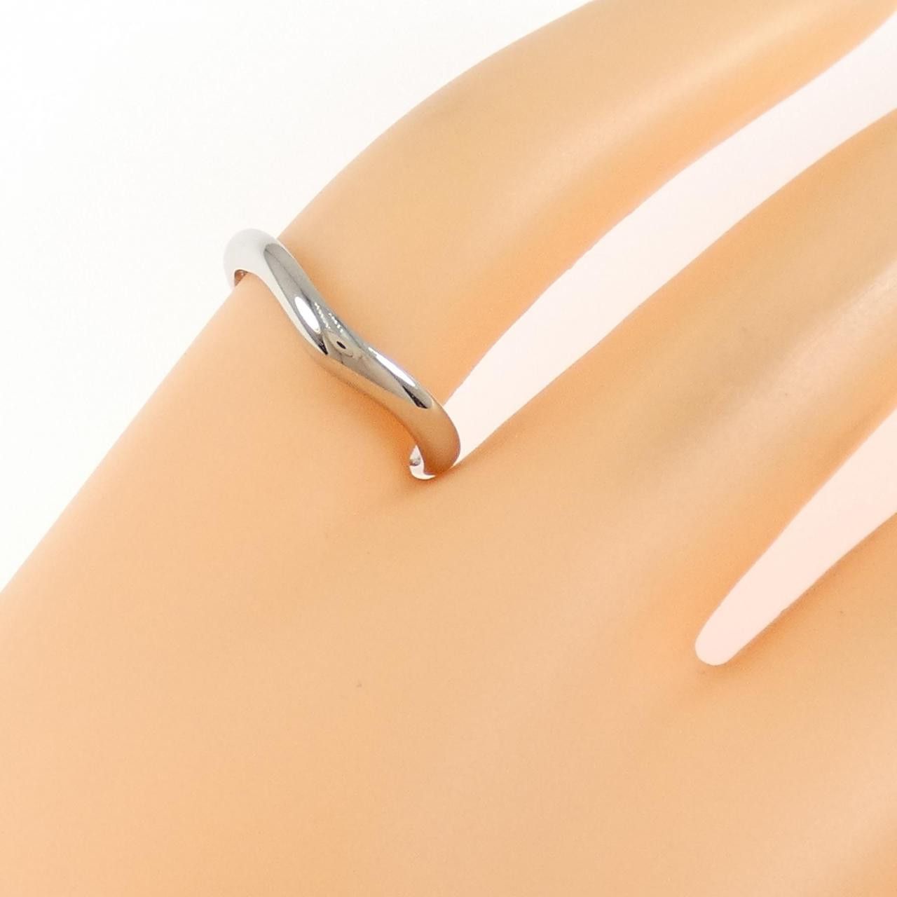 Bvlgari Bvlgari Bvlgari Wedding Platinum950 Ring Size 4 Precious Metal Ring DUTY FREE for USA Size ONE SIZE - 5 Thumbnail