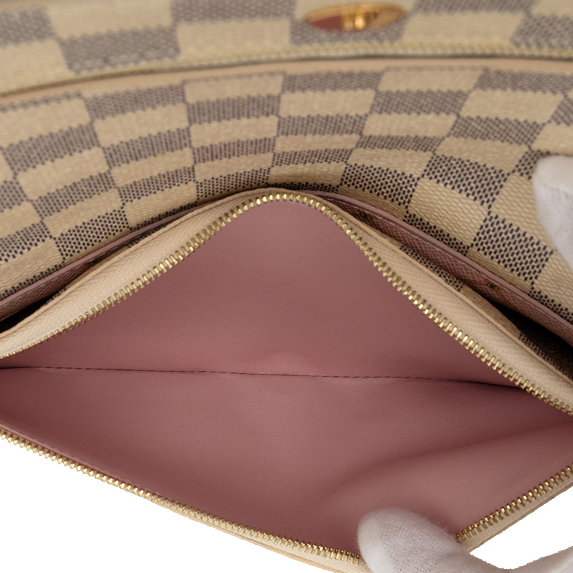 Louis Vuitton Louis Vuitton Damier Azur Summer Trunks Pochette Weekend Size ONE SIZE - 6 Thumbnail