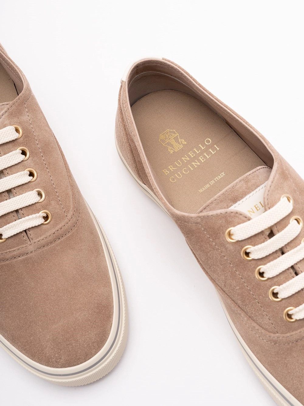 Brunello Cucinelli Leather Sneakers Size US 13 / EU 46 - 5 Thumbnail