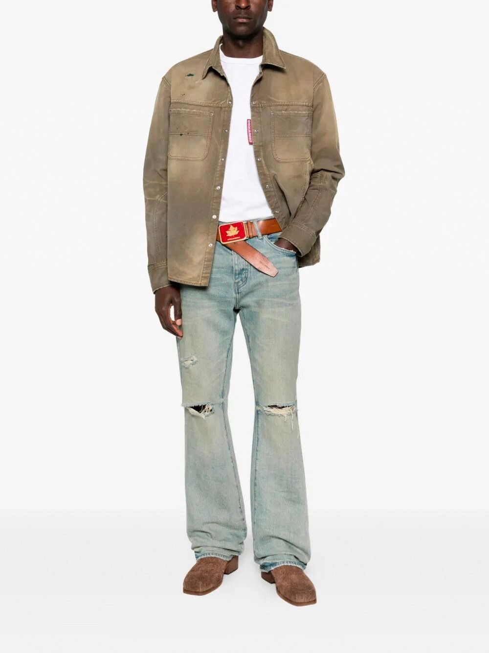 Dsquared2 Carpenter Shirt Size US M / EU 48-50 / 2 - 2 Thumbnail