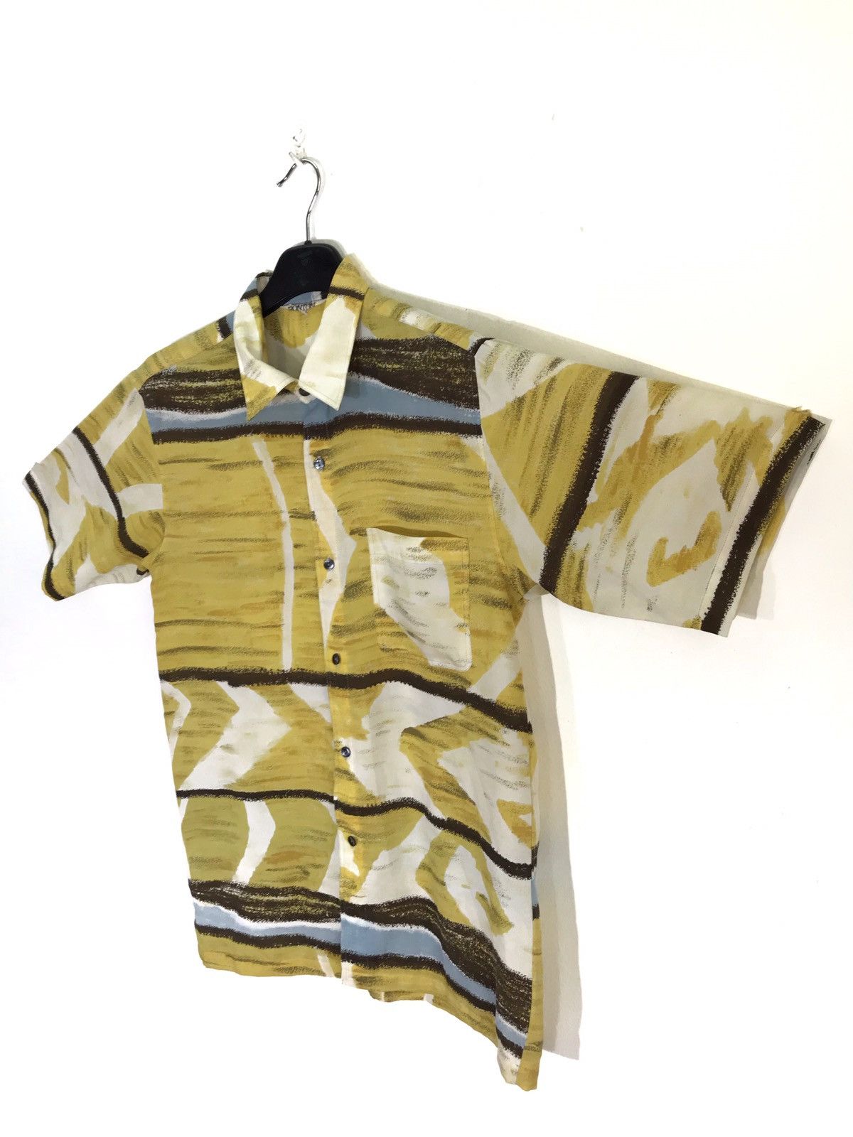 Japanese Brand BONTON Pop Art Design Short Sleeve Shirt Size US M / EU 48-50 / 2 - 2 Thumbnail