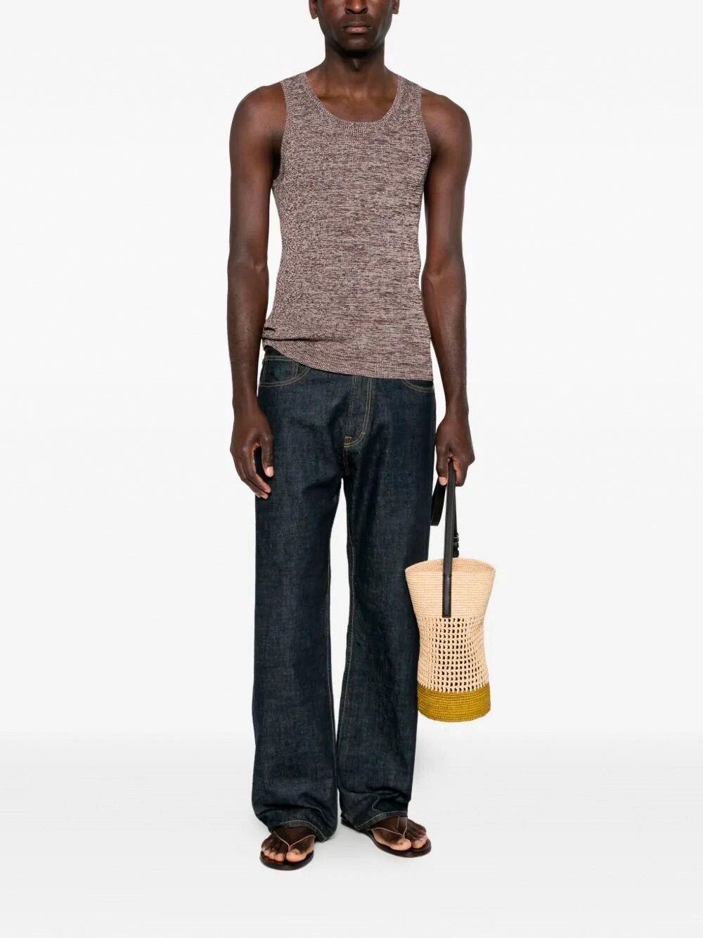 Prada Cotton Tank Top Size US XL / EU 56 / 4 - 2 Thumbnail