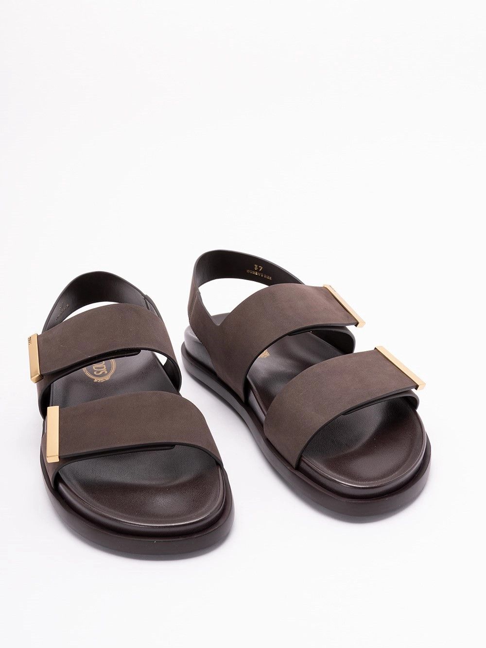 Tod's Sandals In Leather Size US 7 / IT 37 - 5 Thumbnail