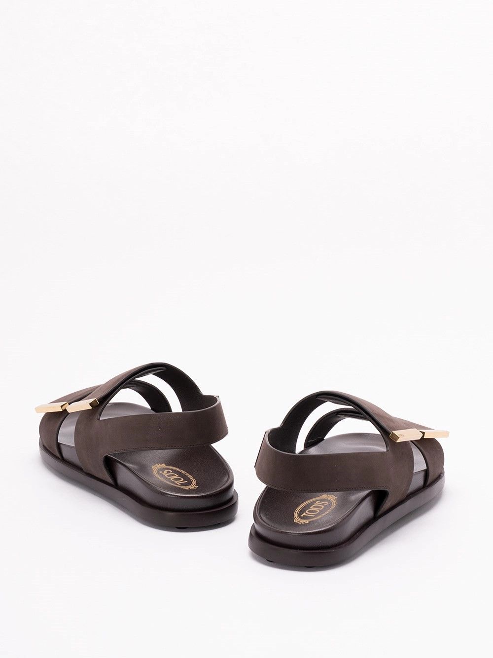 Tod's Sandals In Leather Size US 10 / IT 40 - 3 Thumbnail