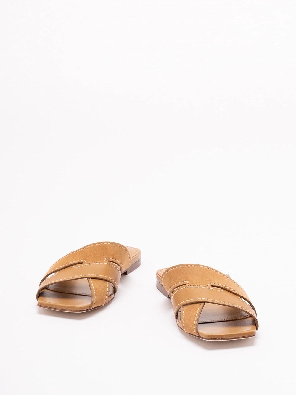 Tod's Sandals In Leather Size US 8 / IT 38 - 2 Thumbnail