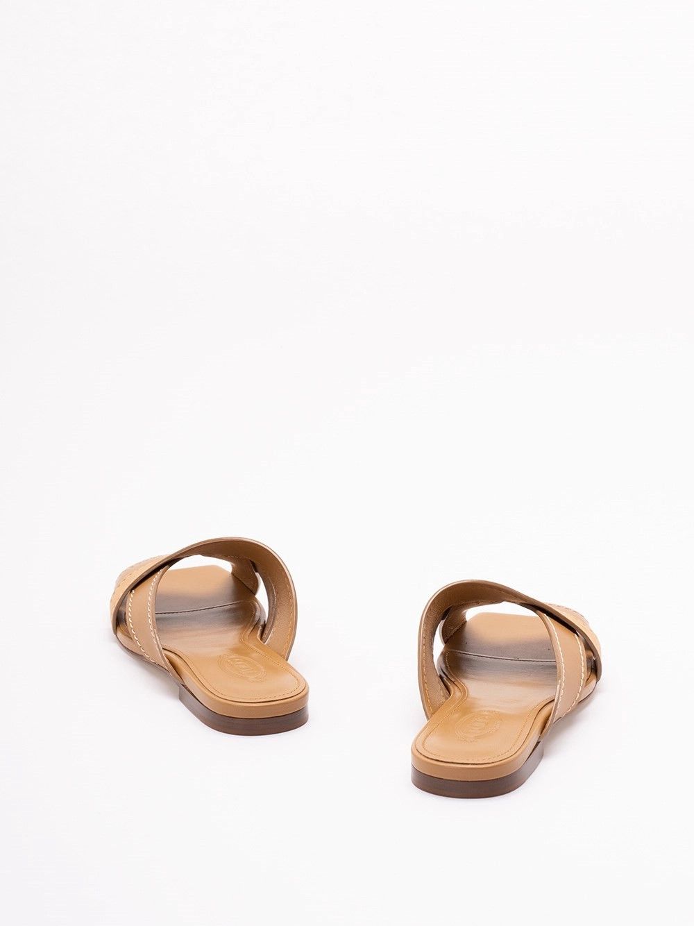 Tod's Sandals In Leather Size US 8 / IT 38 - 3 Thumbnail