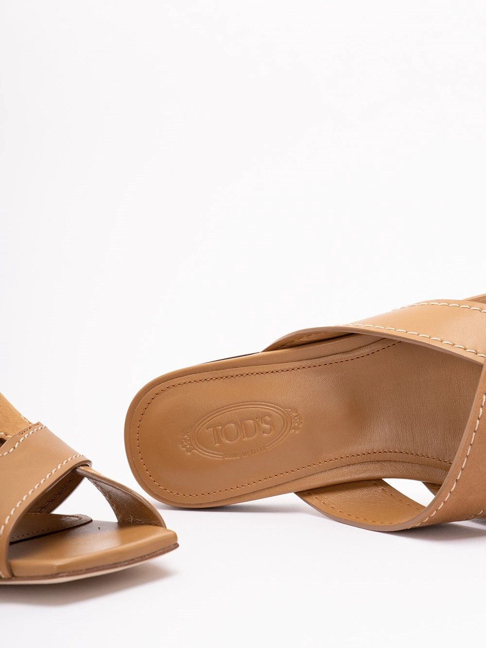 Tod's Sandals In Leather Size US 9 / IT 39 - 5 Thumbnail