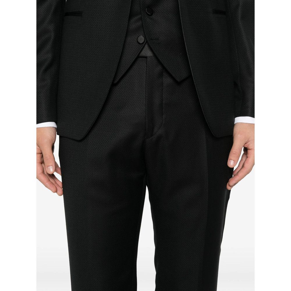 Tagliatore Tagliatore BLACK Suits - Dinner Suits Size US M / EU 48-50 / 2 - 2 Thumbnail