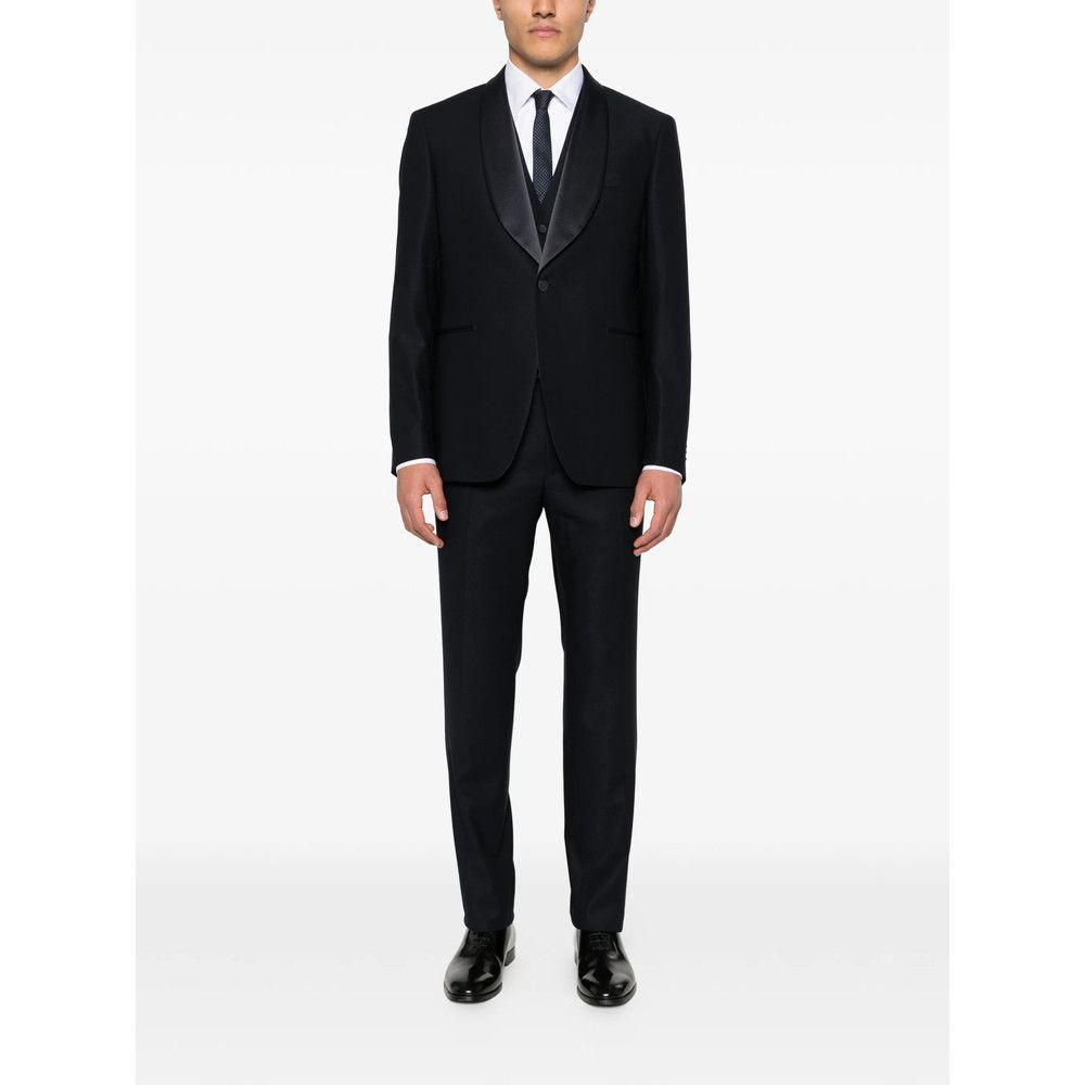 Tagliatore Tagliatore BLACK Suits - Single Breasted Suits Size US L / EU 52-54 / 3 - 2 Thumbnail