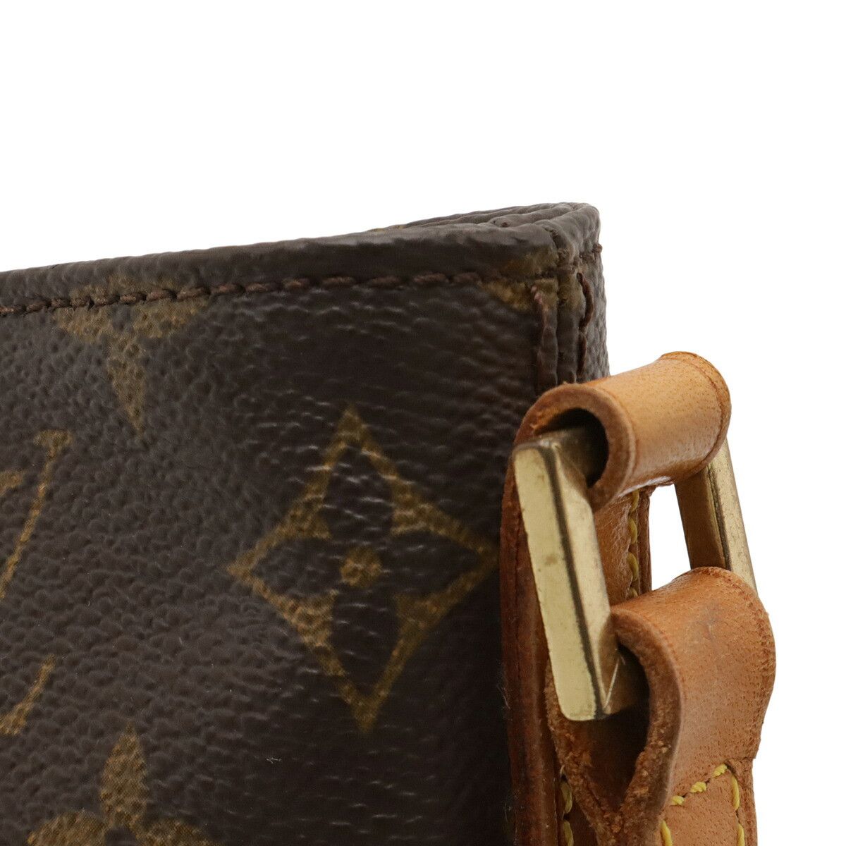 Louis Vuitton Louis Vuitton Louis Vuitton Trotter Monogram Shoulder Bag Textile Shoulder Bag M51240 DUTY FREE for USA Size ONE SIZE - 4 Thumbnail