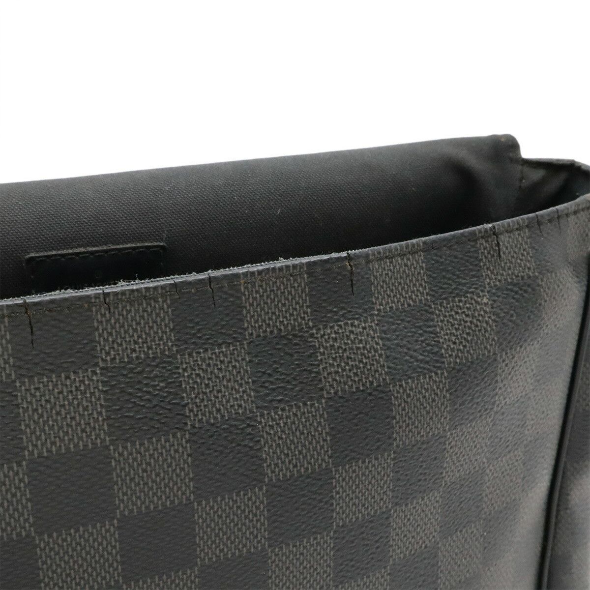 Louis Vuitton Louis Vuitton Louis Vuitton Messenger PM Damier Graphite Shoulder Bag Textile Shoulder Bag N41457 DUTY FREE for USA Size ONE SIZE - 9 Thumbnail