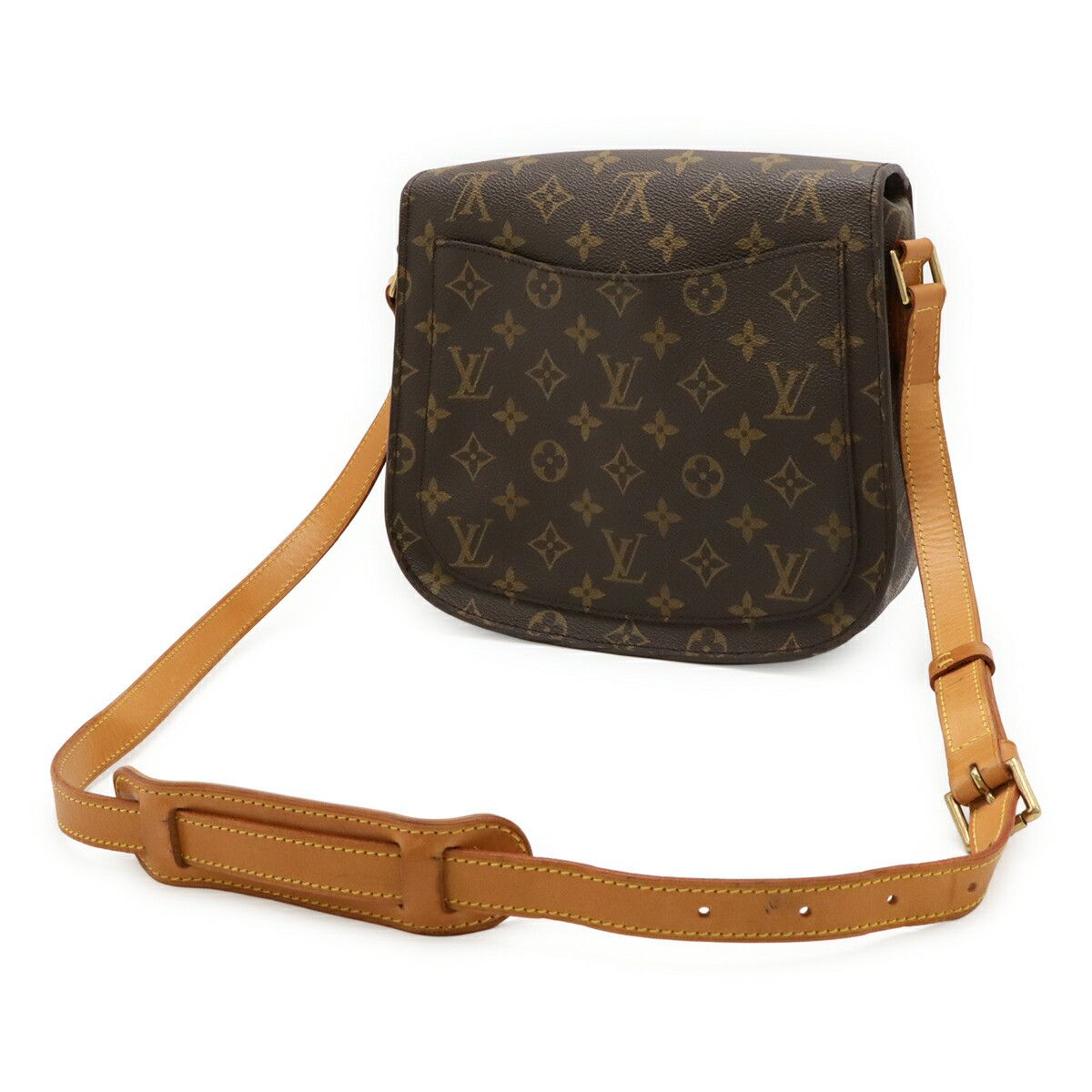 Louis Vuitton Louis Vuitton Louis Vuitton Saint Cloud Monogram Shoulder Bag Textile Shoulder Bag M51242 DUTY FREE for USA Size ONE SIZE - 2 Thumbnail