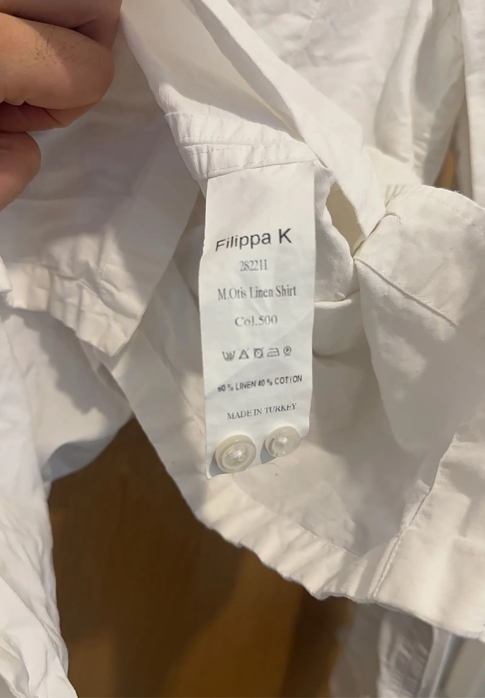 Filippa K Filippa K Otis Linen Shirt Shirt Size US M / EU 48-50 / 2 - 4 Thumbnail