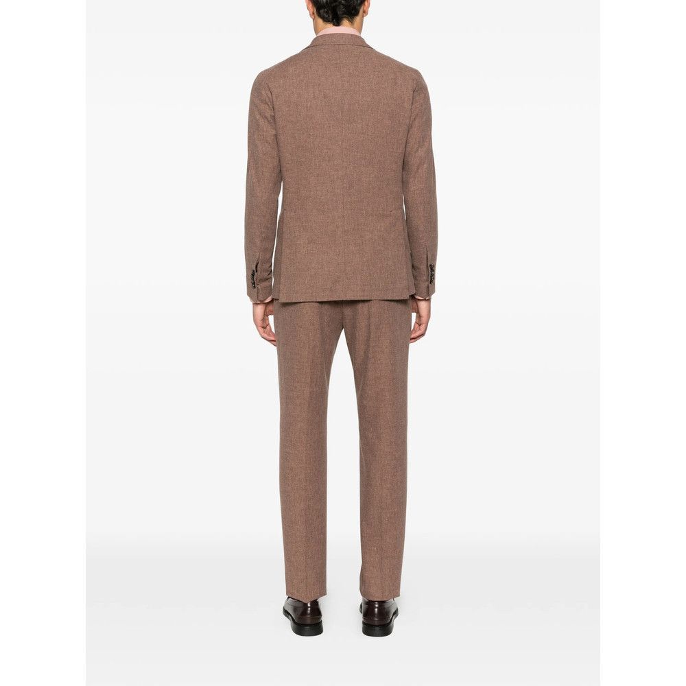 Tagliatore Tagliatore BROWN Suits - Single Breasted Suits Size US M / EU 48-50 / 2 - 3 Thumbnail