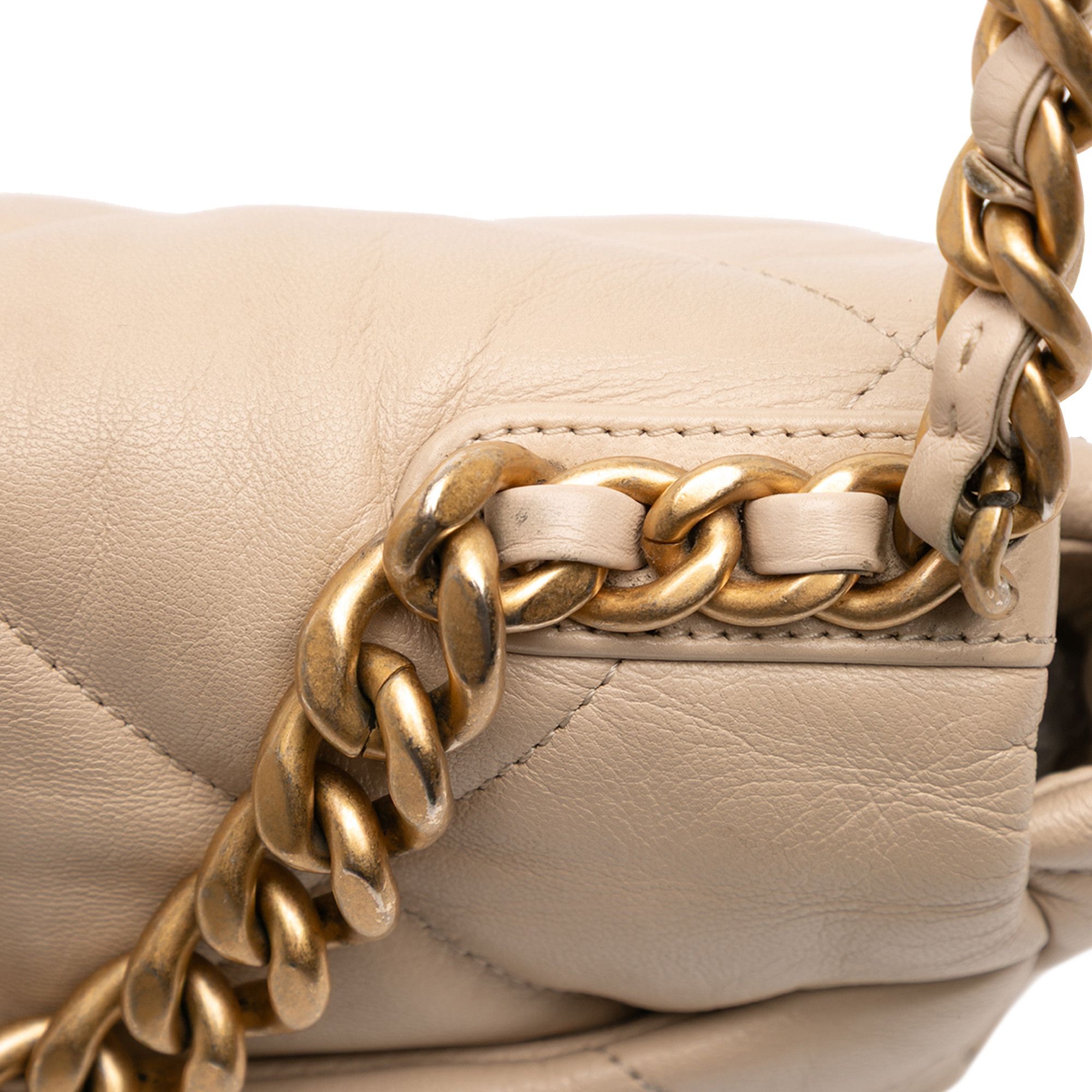 Chanel Chanel Medium Lambskin 19 Flap Size ONE SIZE - 9 Thumbnail